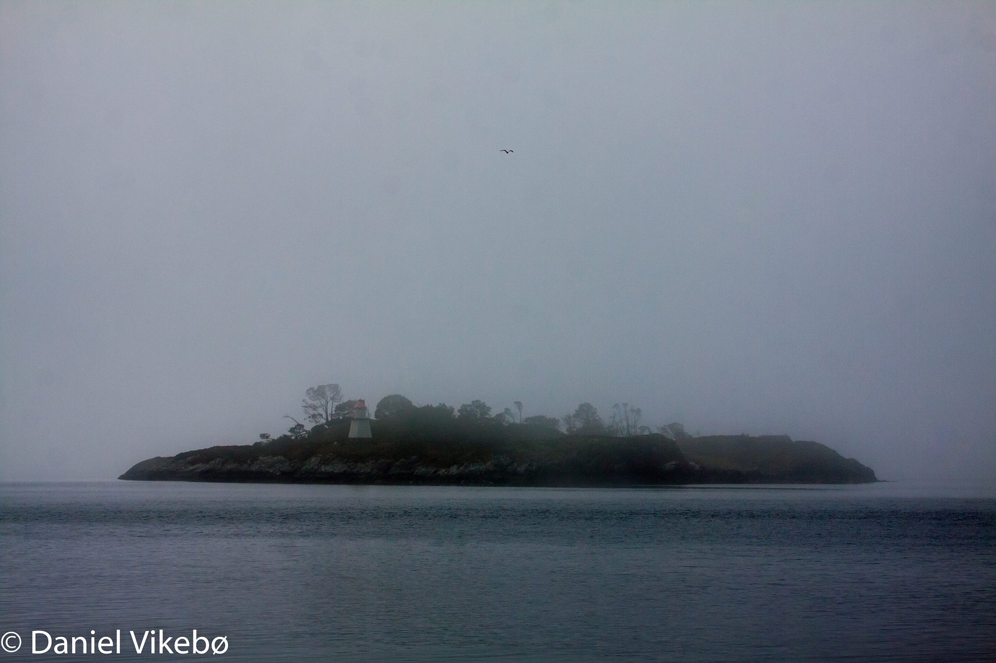 Sigma 50-500mm f/4-6.3 APO HSM EX sample photo. Foggy island. photography