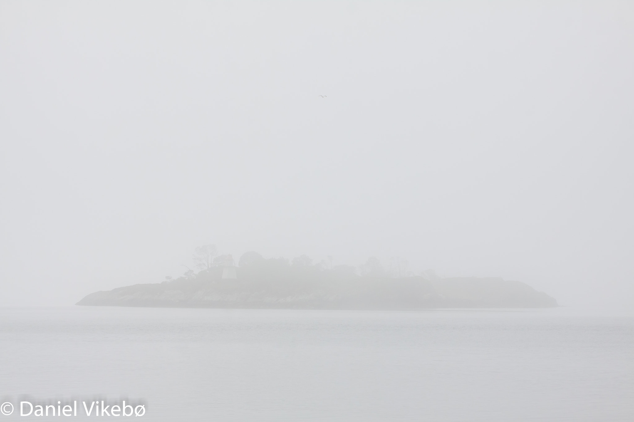 Sigma 50-500mm f/4-6.3 APO HSM EX sample photo. Foggy island. photography