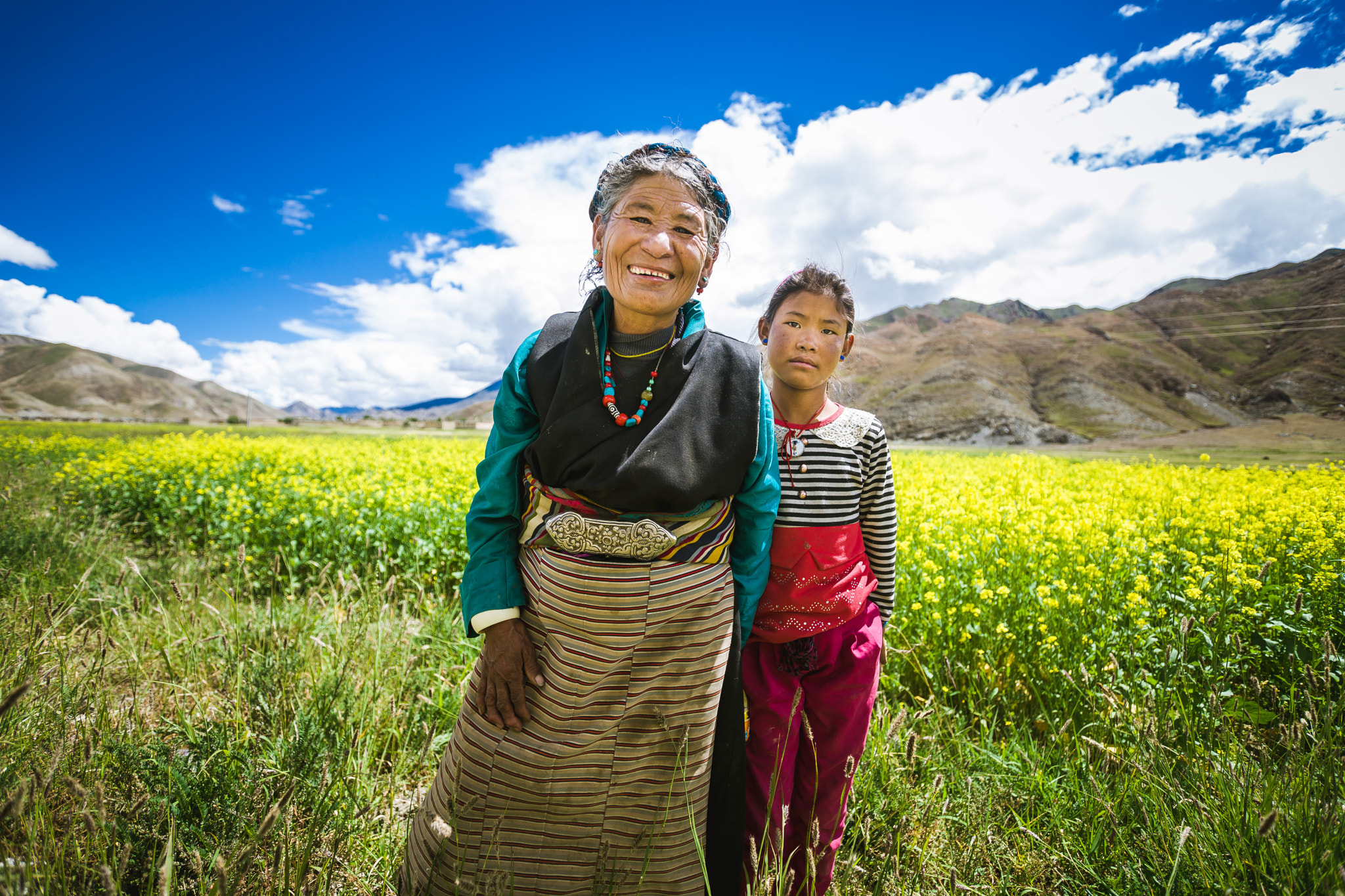 Sony a99 II + Sony Vario-Sonnar T* 16-35mm F2.8 ZA SSM sample photo. Smiling tibetans photography