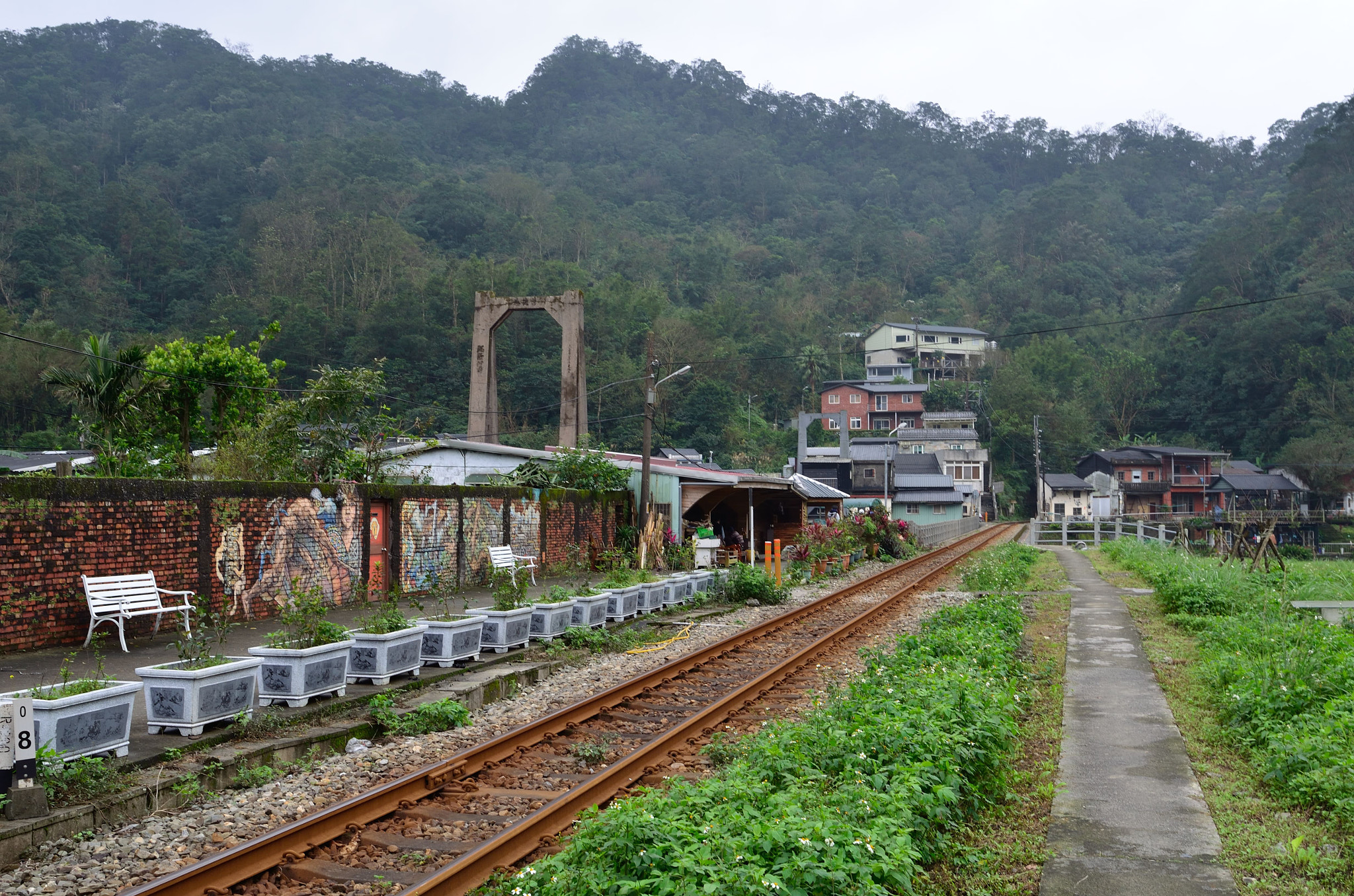 Nikon D5100 + Nikon AF-S Nikkor 24mm F1.8G ED sample photo. Railroad in the country side photography