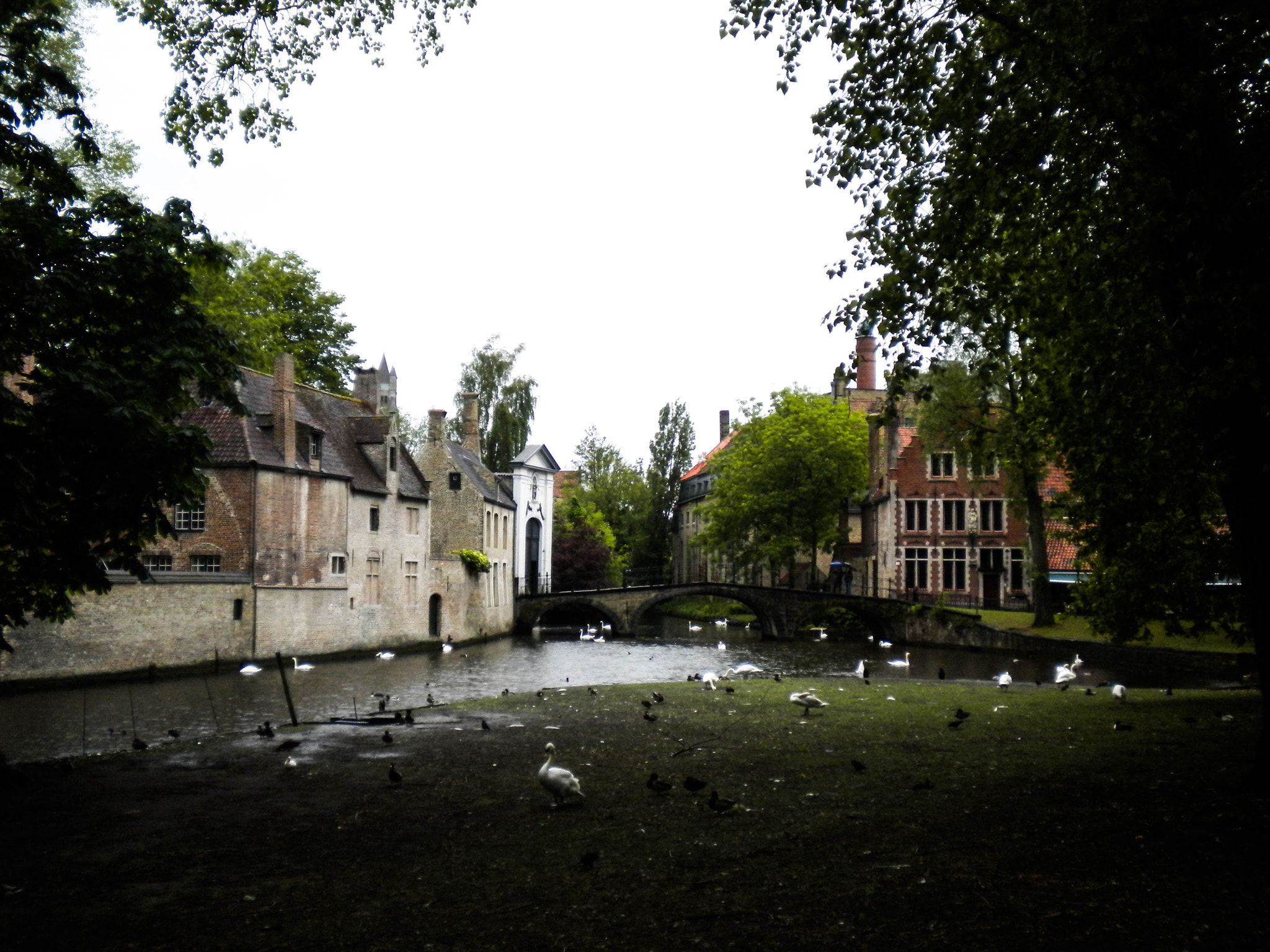 Nikon COOLPIX S225 sample photo. Minnewater lake (bruges) photography