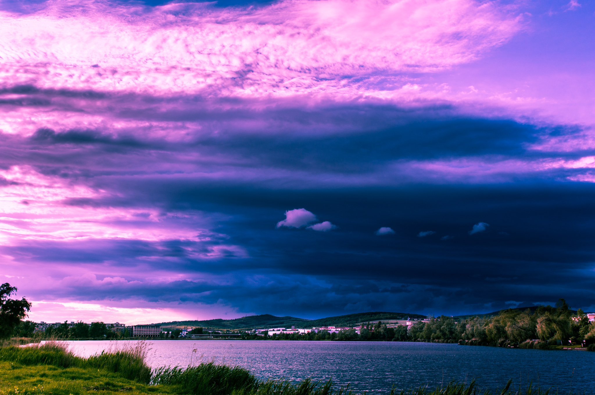 Tamron SP 24-70mm F2.8 Di VC USD sample photo. Purple sky photography