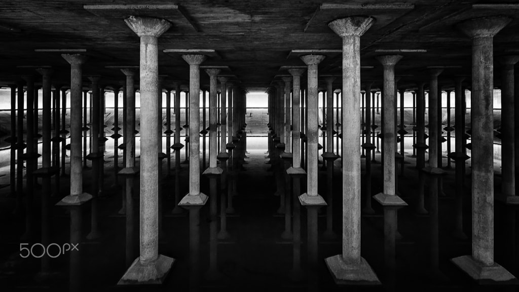 Hasselblad H5D + HCD 24 sample photo. The houston cistern photography