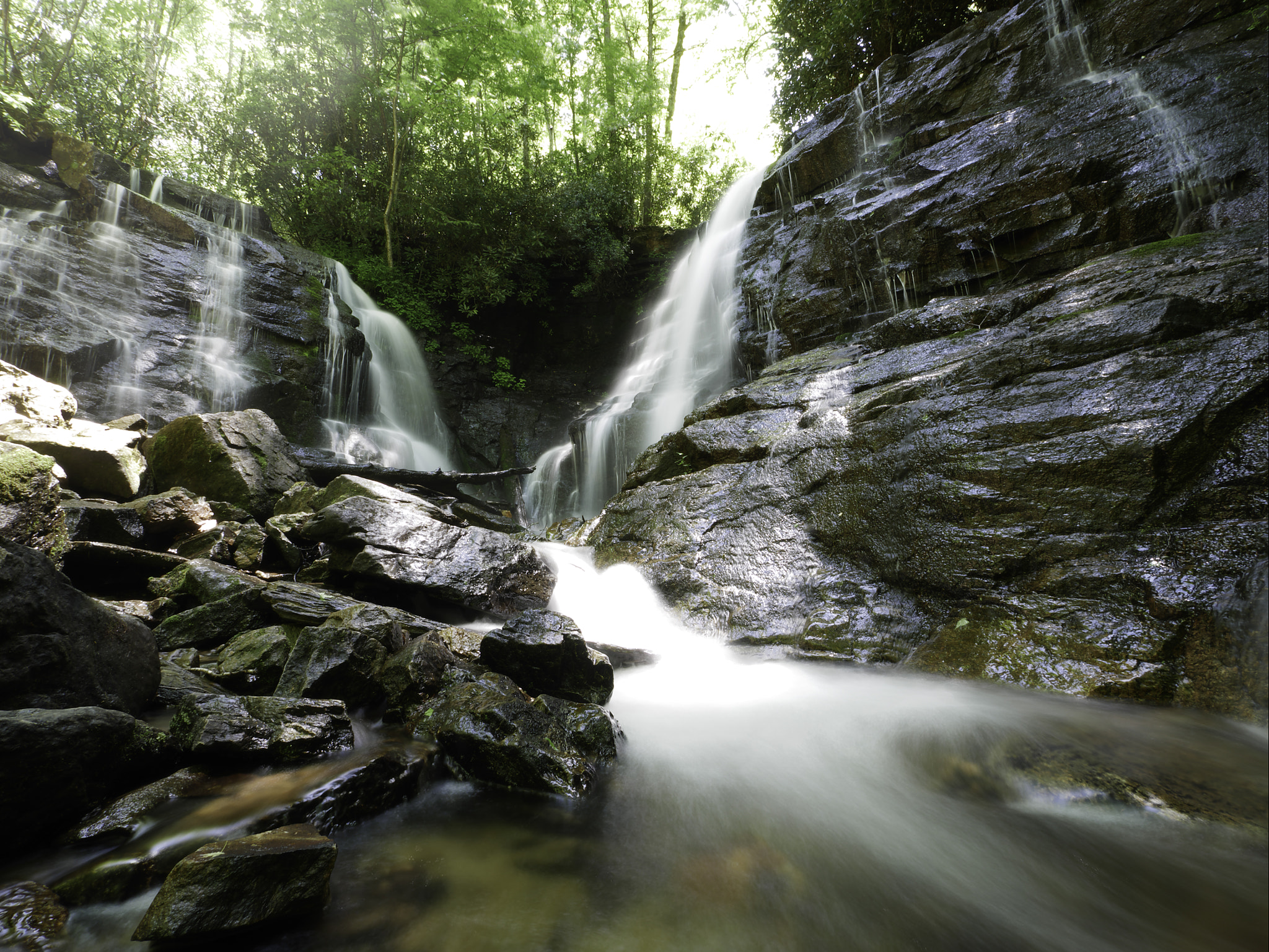 Panasonic Lumix G Vario 7-14mm F4 ASPH sample photo. Waterfall photography