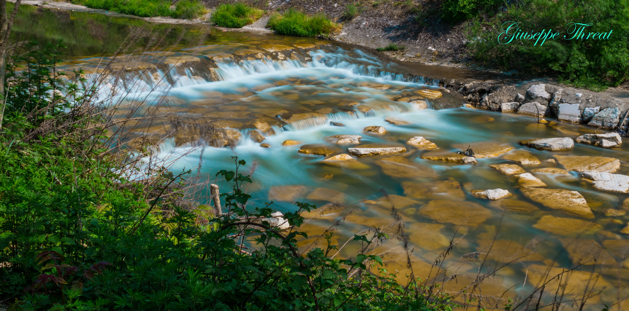 Canon EF 24mm F2.8 IS USM sample photo. River effect photography