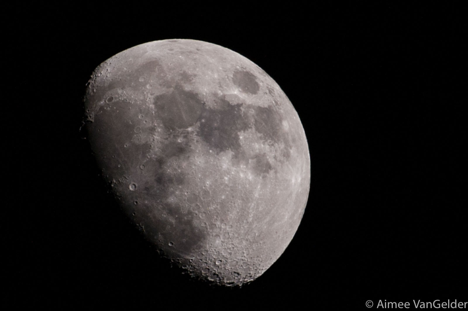 Nikon D3S sample photo. Moon photography