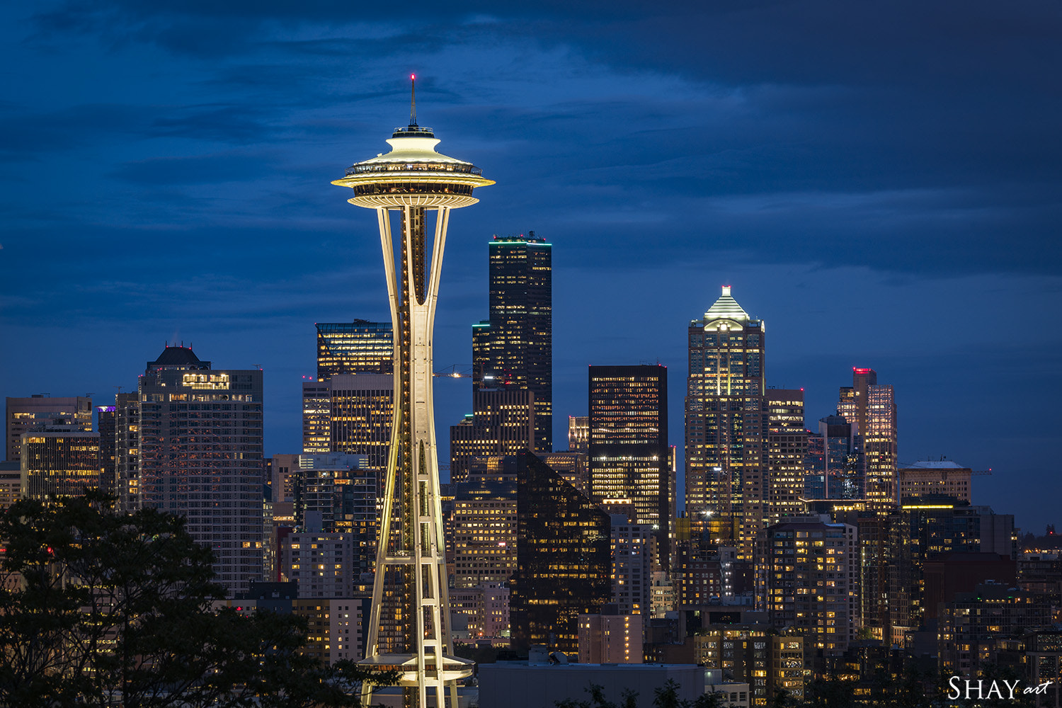Sony 70-400mm F4-5.6 G SSM II sample photo. Seattle skyline photography