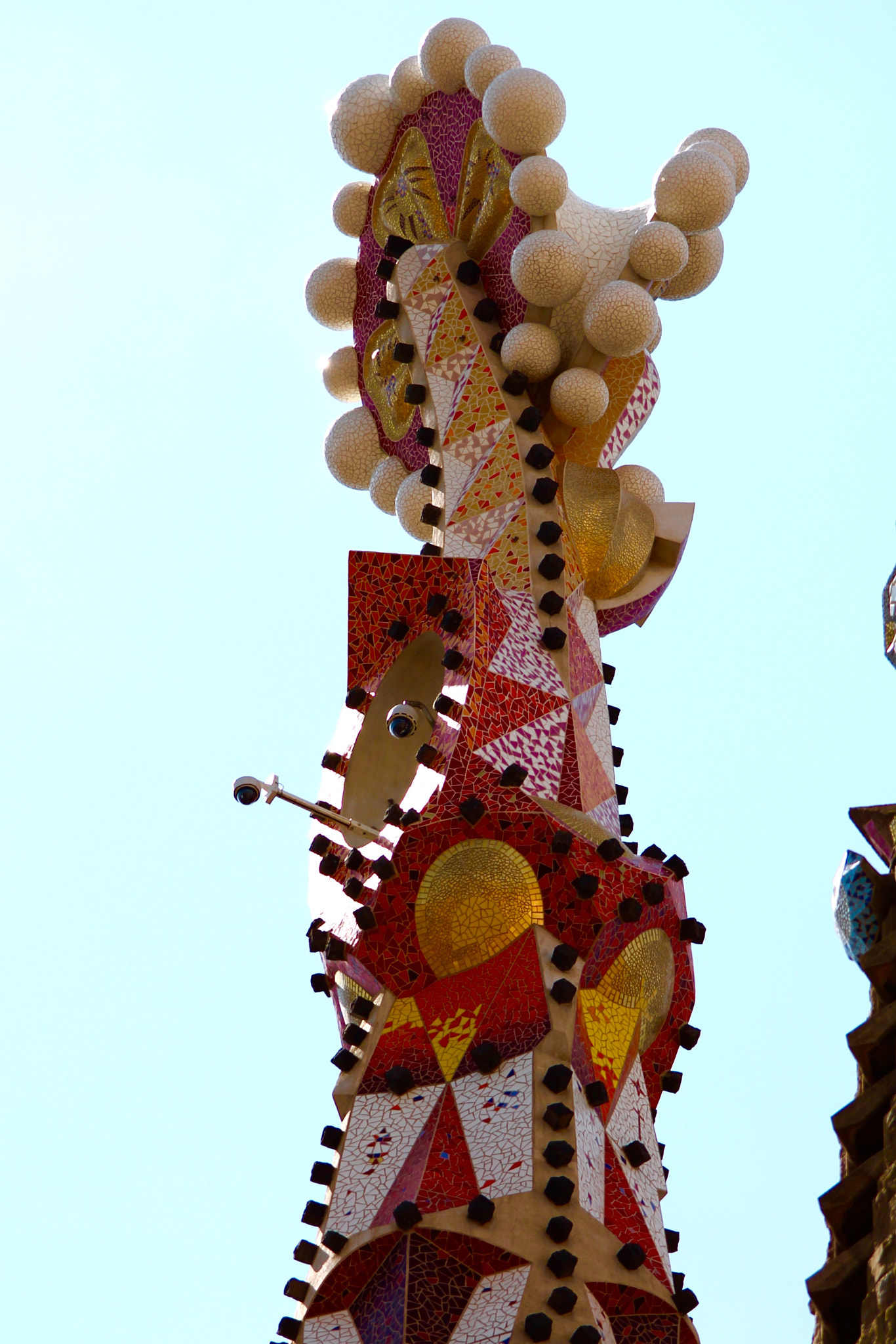 Canon 150-500mm sample photo. La sagrada familia, detail, barcelona photography