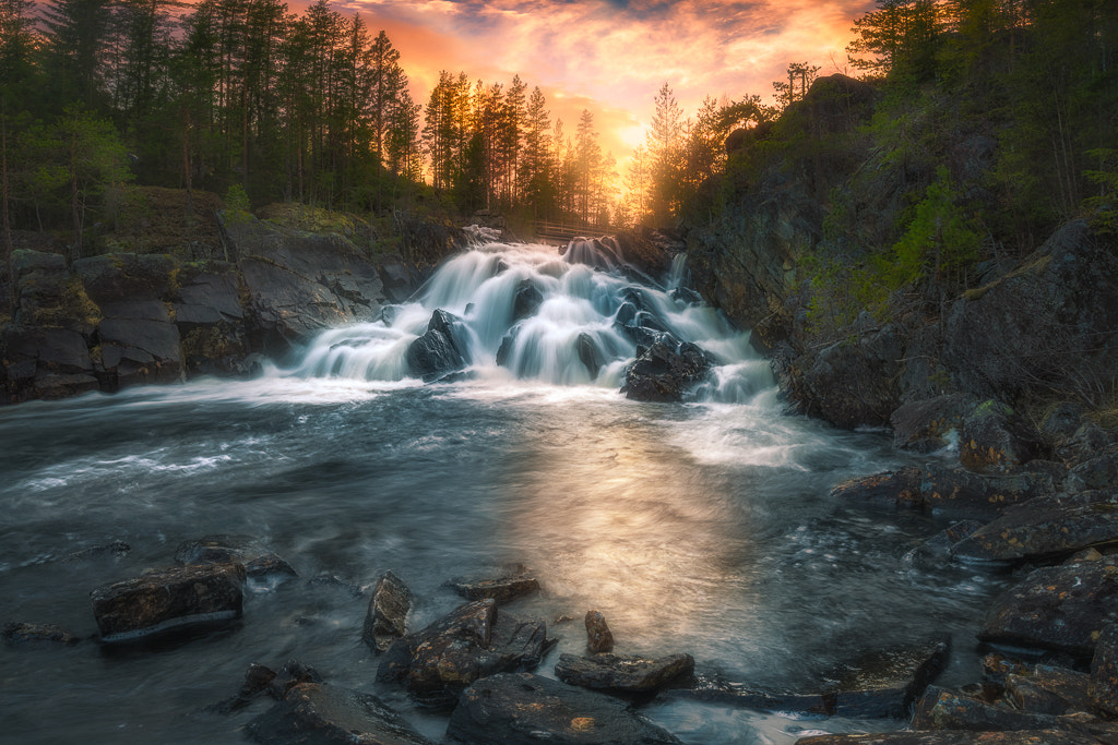 Sony a7R + Canon EF 16-35mm F4L IS USM sample photo. Spring flow photography