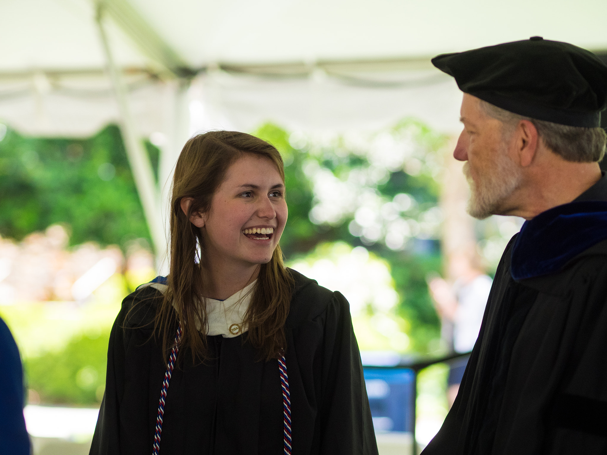Olympus M.Zuiko Digital ED 75mm F1.8 sample photo. Duke political science graduation photography