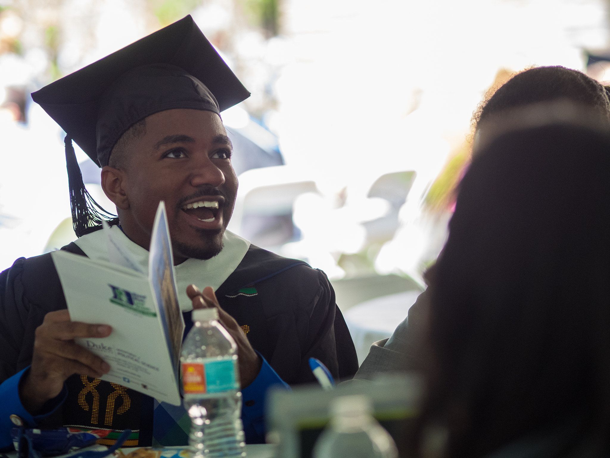 Olympus OM-D E-M1 + Olympus M.Zuiko Digital ED 75mm F1.8 sample photo. Duke political science graduation photography