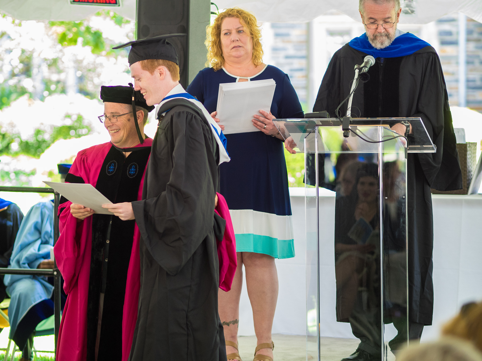 Olympus OM-D E-M1 + Olympus M.Zuiko Digital ED 75mm F1.8 sample photo. Duke political science graduation photography