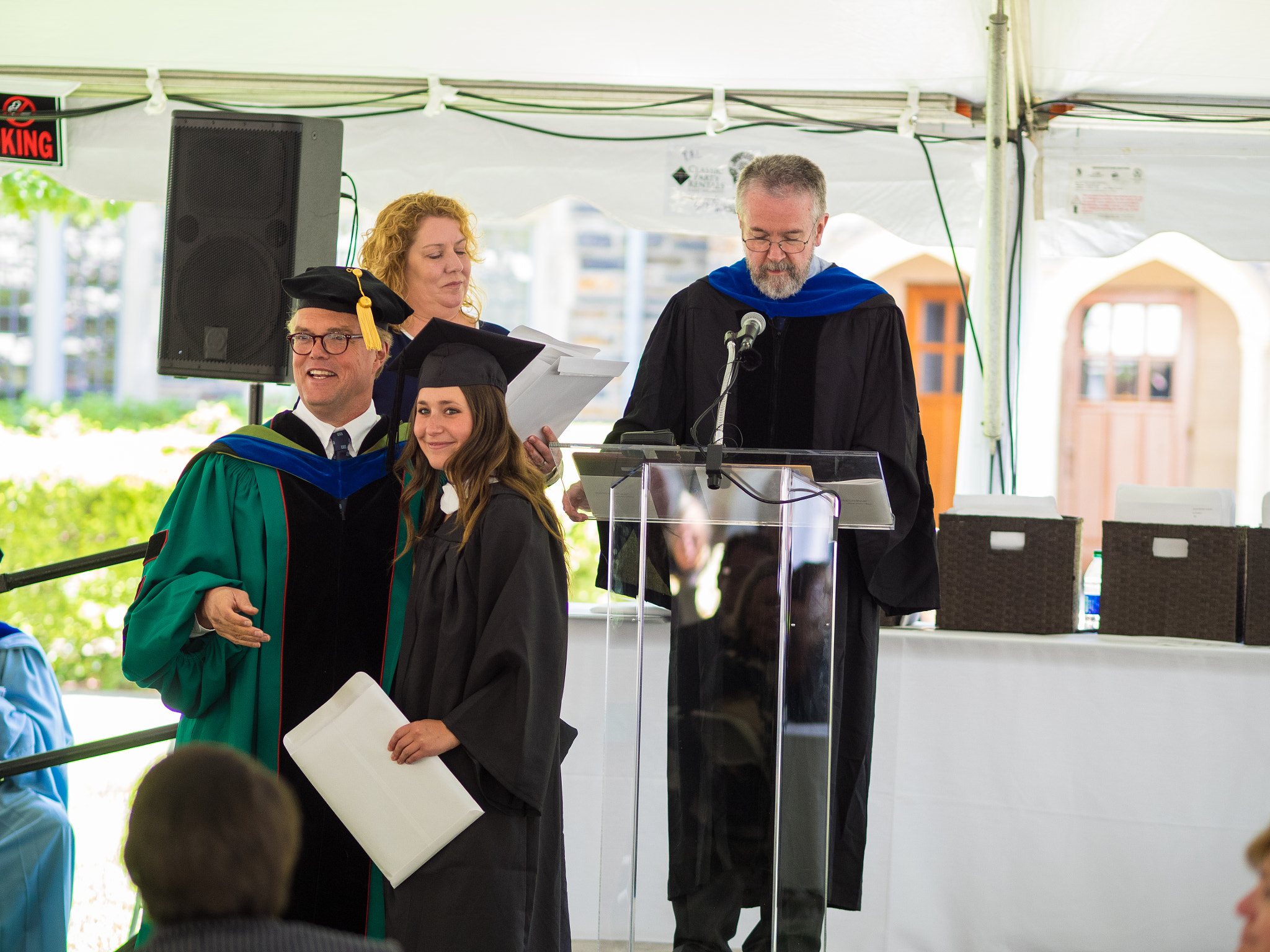 Olympus OM-D E-M1 + Olympus M.Zuiko Digital ED 75mm F1.8 sample photo. Duke political science graduation photography