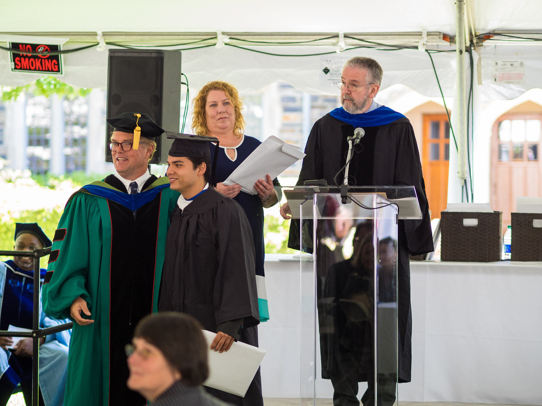 Olympus OM-D E-M1 + Olympus M.Zuiko Digital ED 75mm F1.8 sample photo. Duke political science graduation photography