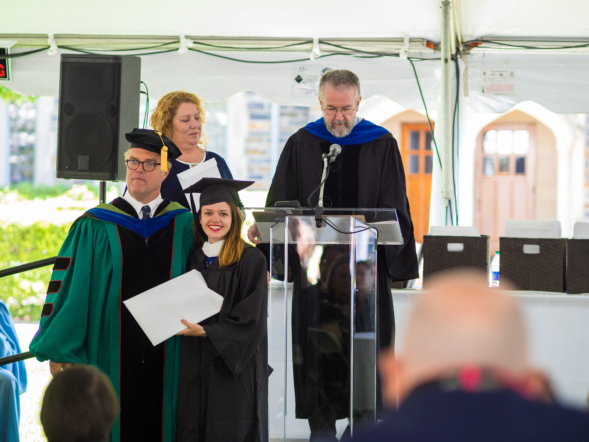 Olympus OM-D E-M1 + Olympus M.Zuiko Digital ED 75mm F1.8 sample photo. Duke political science graduation photography