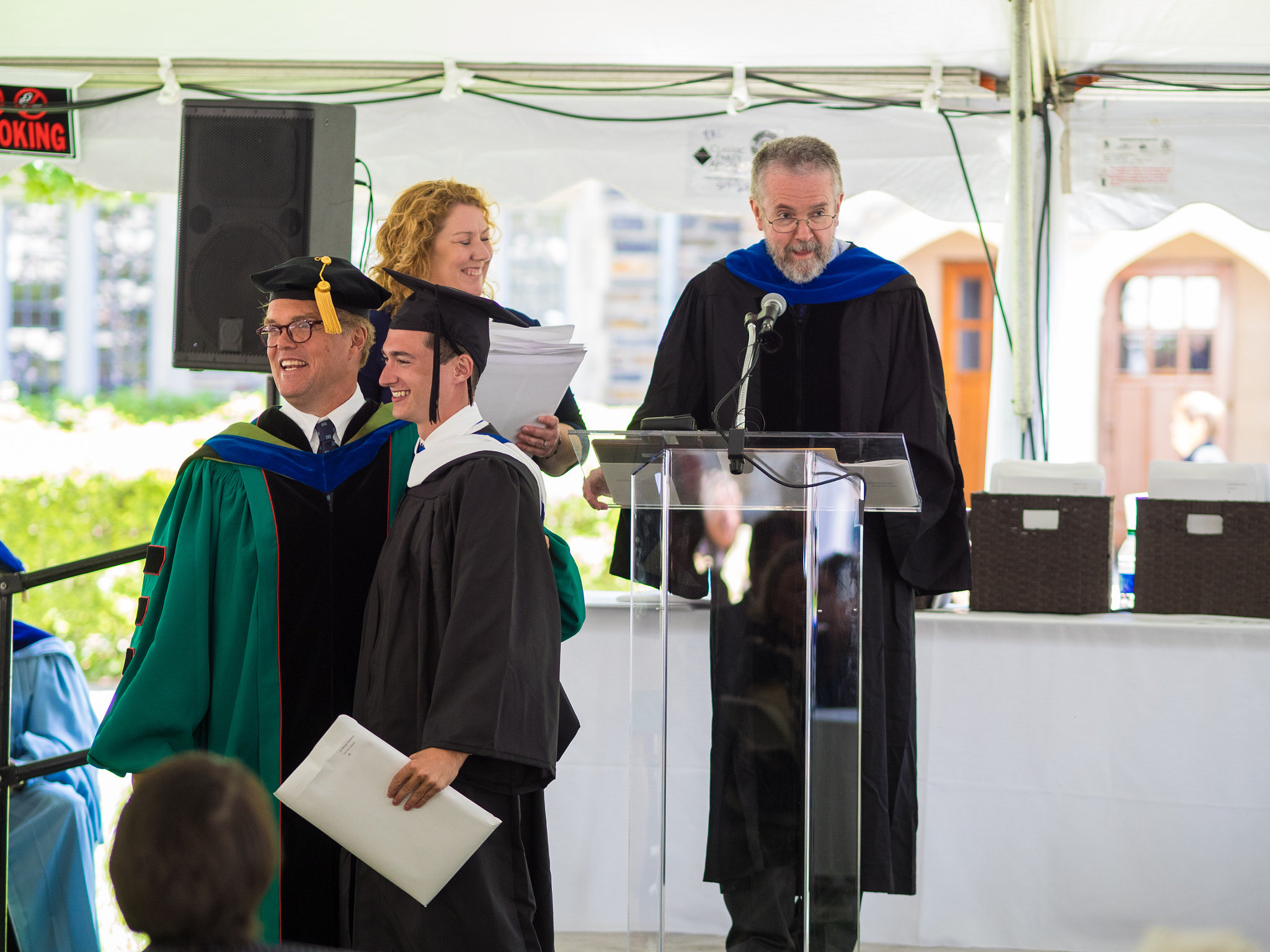 Olympus OM-D E-M1 + Olympus M.Zuiko Digital ED 75mm F1.8 sample photo. Duke political science graduation photography