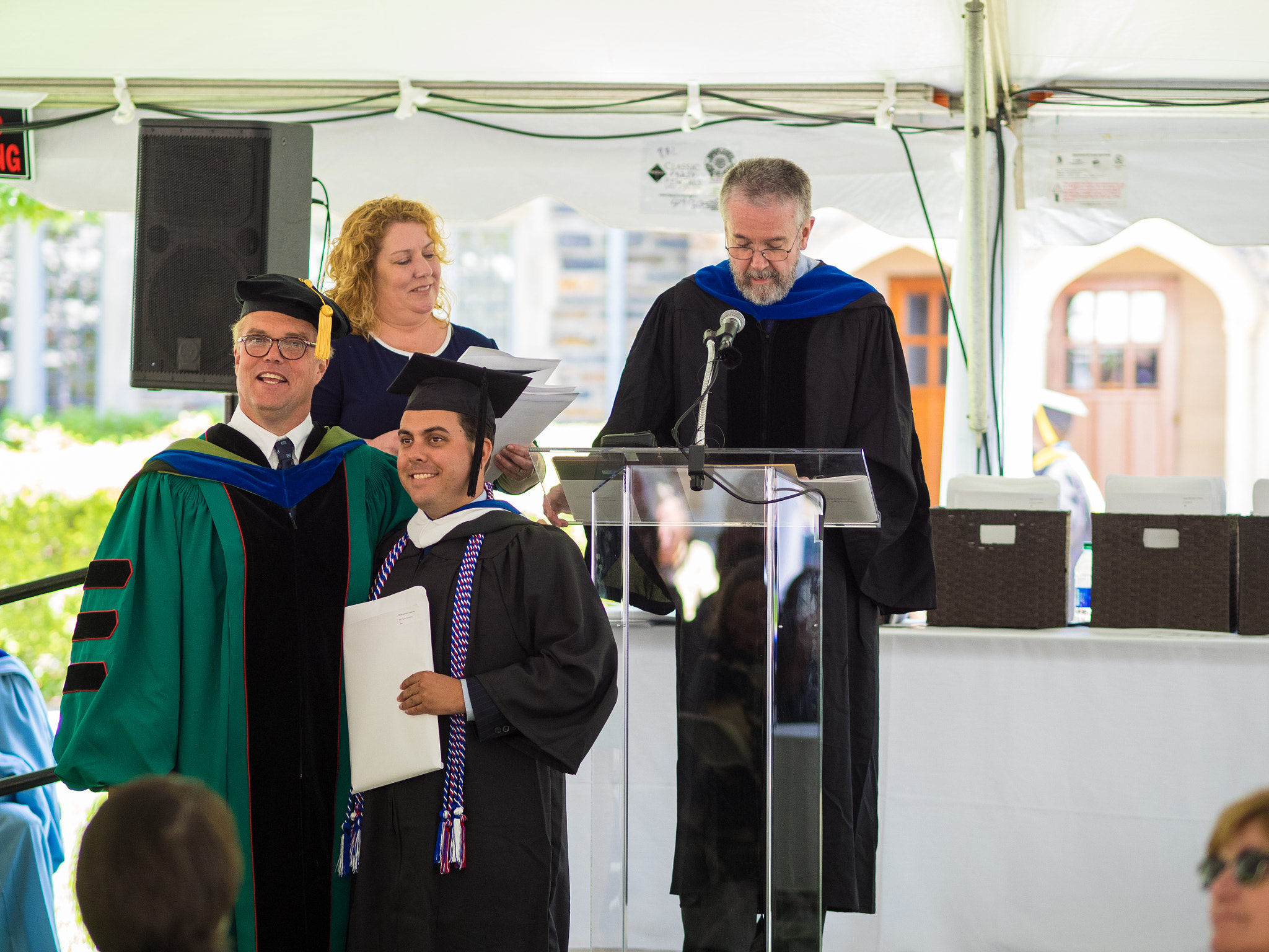 Olympus OM-D E-M1 + Olympus M.Zuiko Digital ED 75mm F1.8 sample photo. Duke political science graduation photography