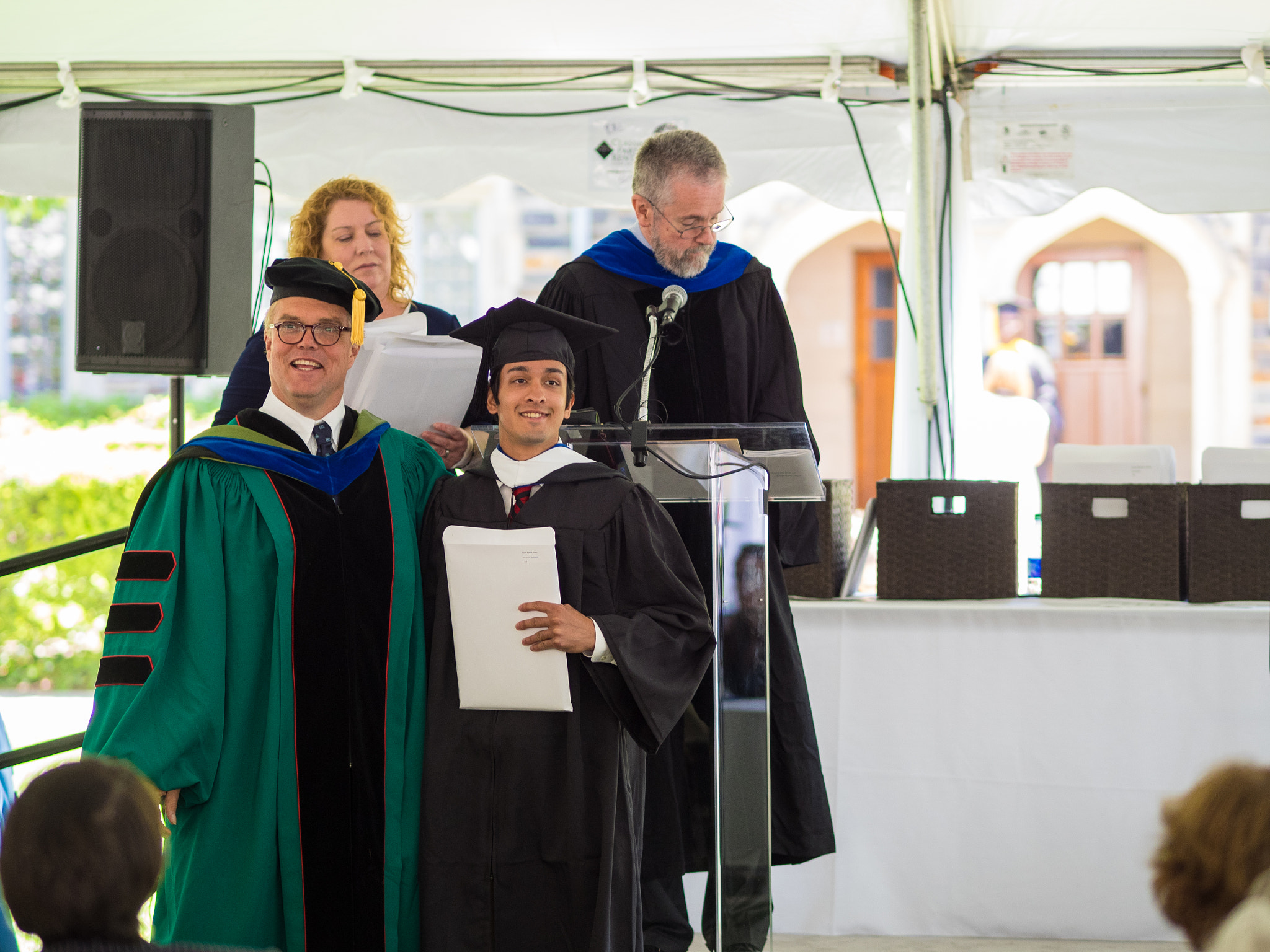 Olympus OM-D E-M1 + Olympus M.Zuiko Digital ED 75mm F1.8 sample photo. Duke political science graduation photography