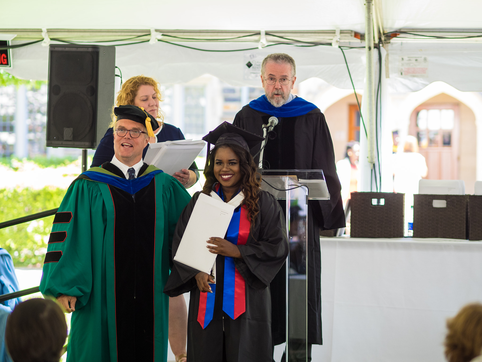 Olympus OM-D E-M1 + Olympus M.Zuiko Digital ED 75mm F1.8 sample photo. Duke political science graduation photography