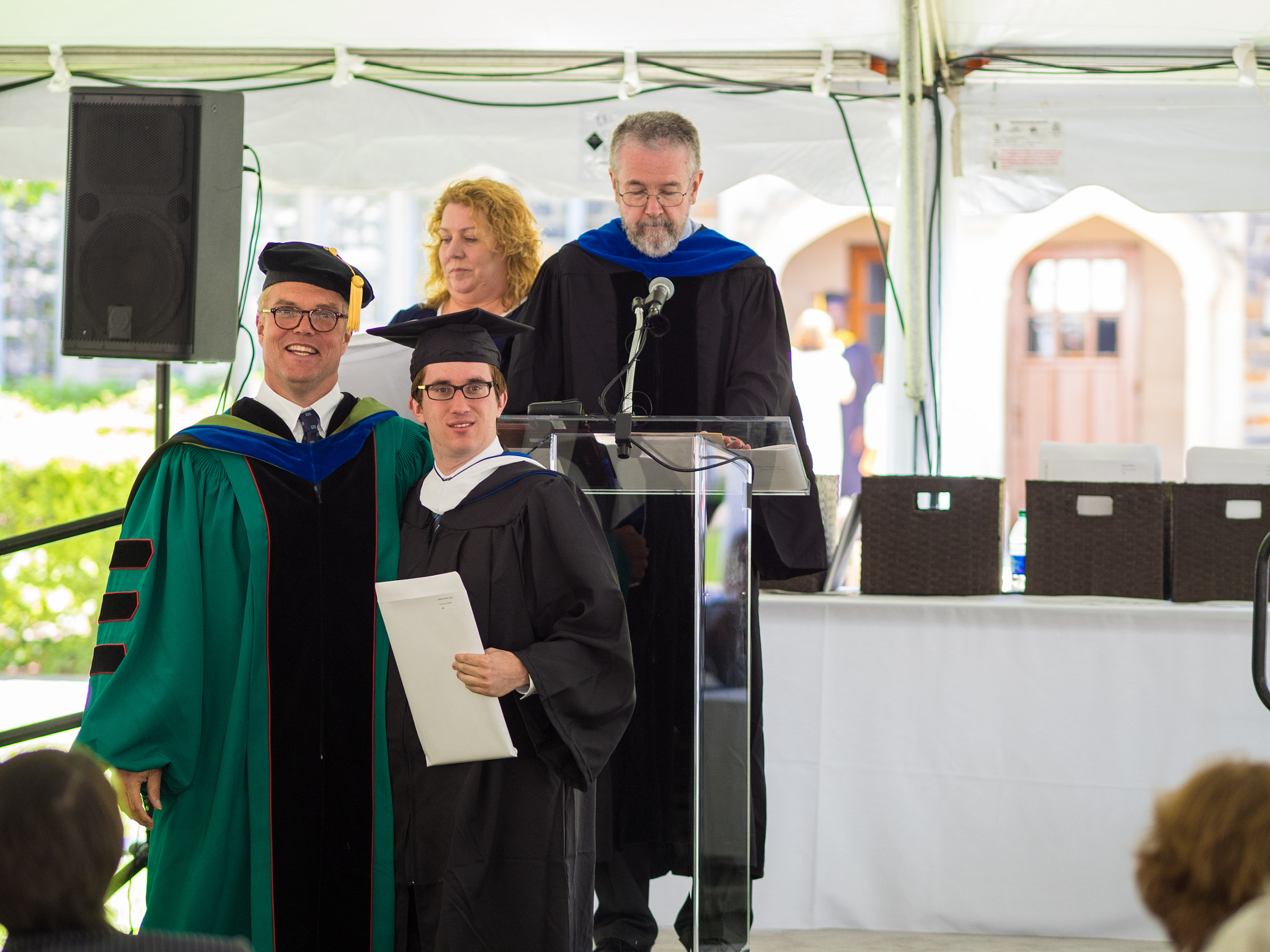 Olympus OM-D E-M1 + Olympus M.Zuiko Digital ED 75mm F1.8 sample photo. Duke political science graduation photography