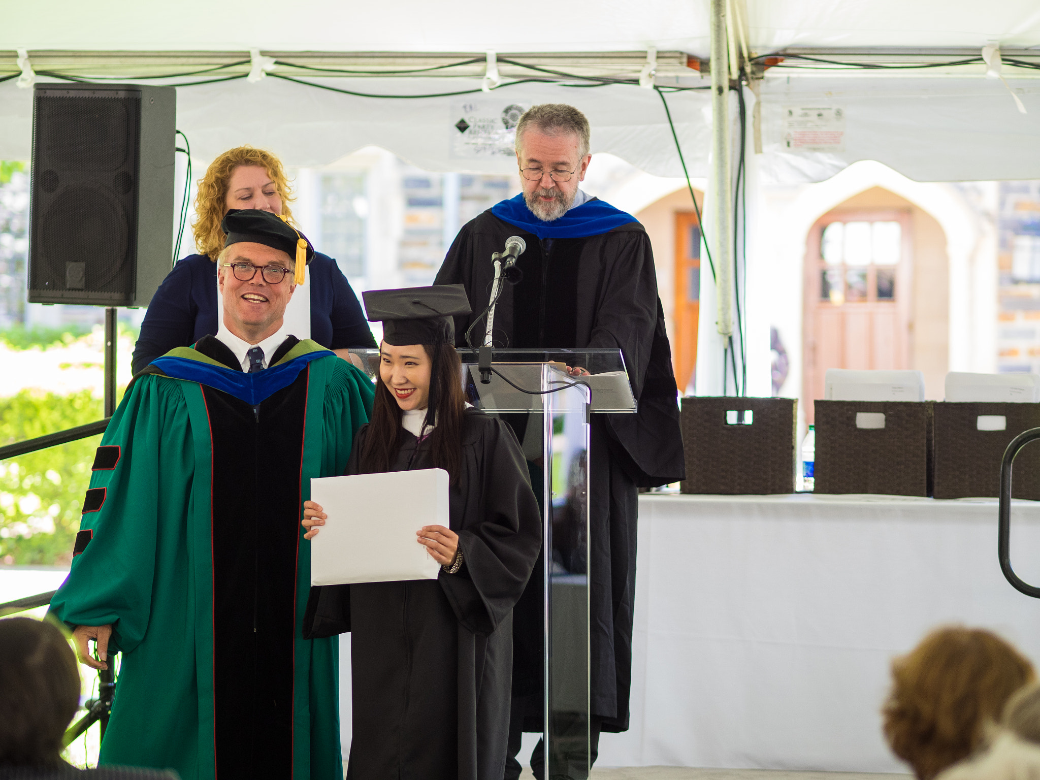 Olympus OM-D E-M1 + Olympus M.Zuiko Digital ED 75mm F1.8 sample photo. Duke political science graduation photography