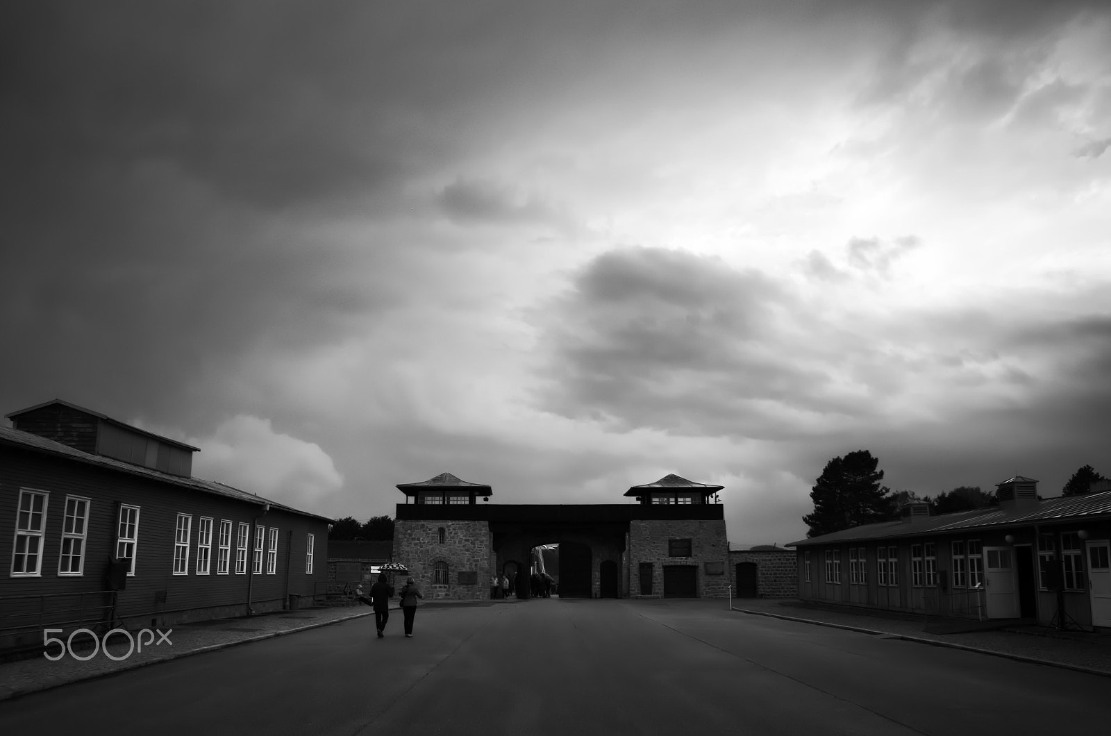 Samsung NX5 sample photo. Mauthausen camp photography