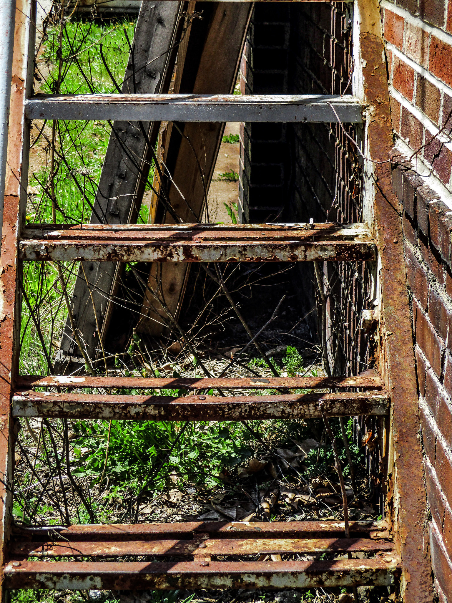 Canon PowerShot ELPH 160 (IXUS 160 / IXY 150) sample photo. Rusted stairs photography