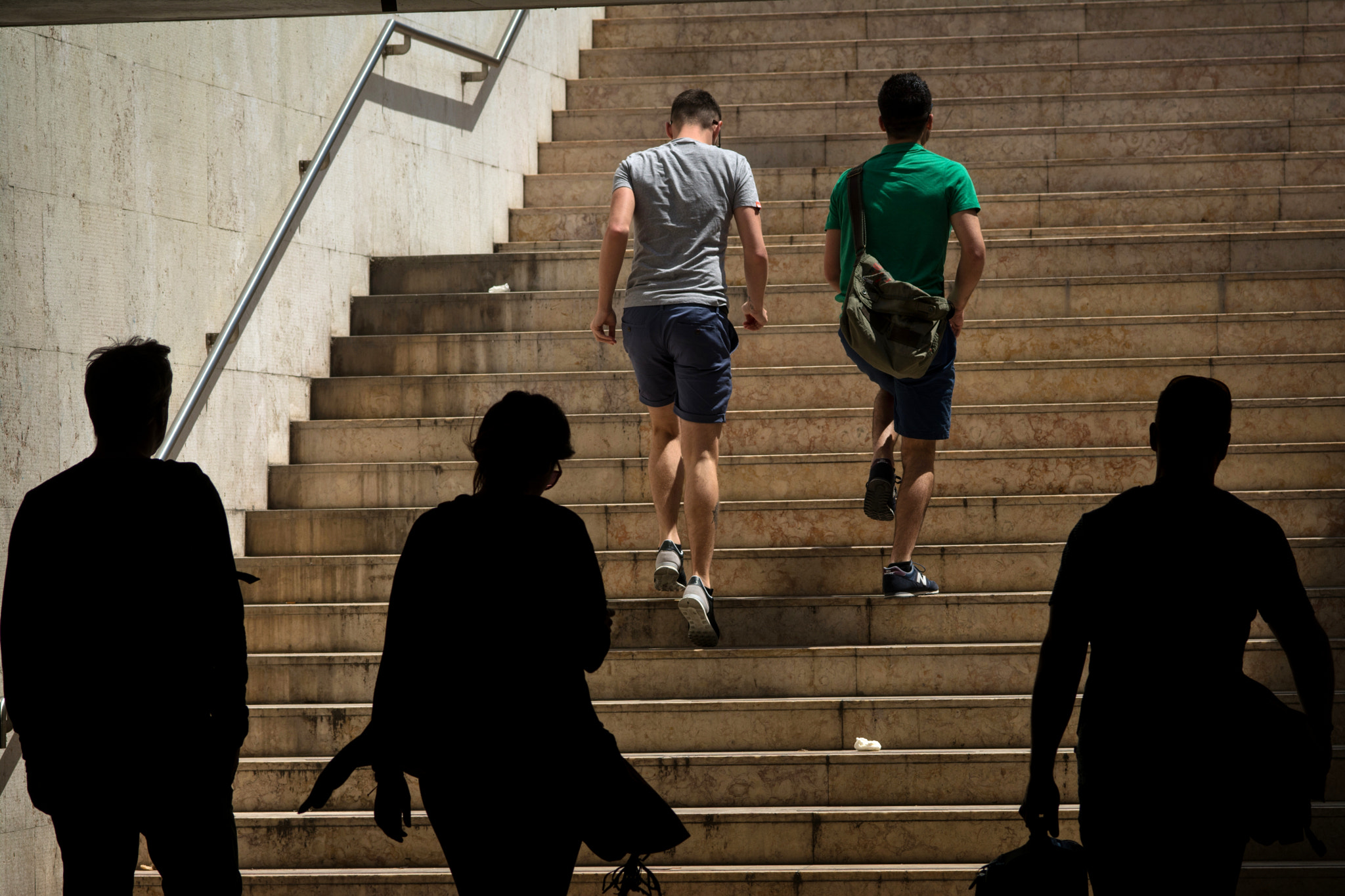 ZEISS Makro-Planar T* 100mm F2 sample photo. The stairs photography