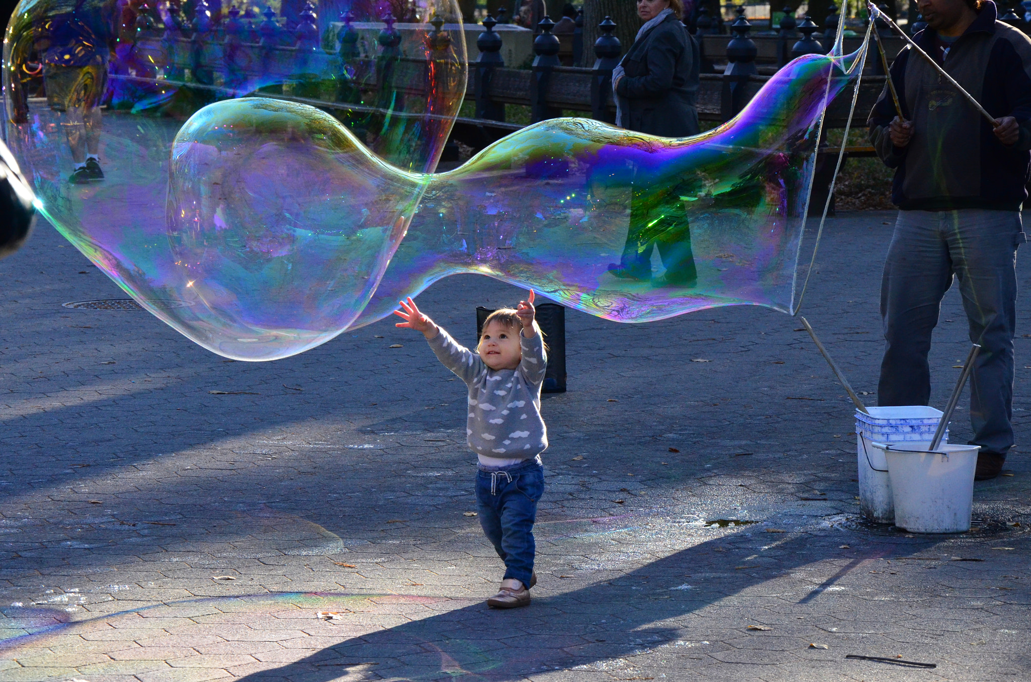 Chasing the bubbles