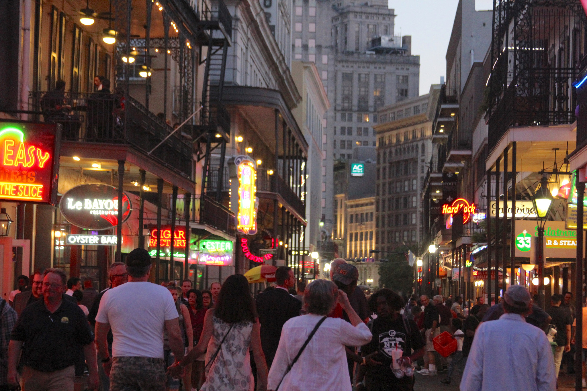 Canon EF 28-135mm F3.5-5.6 IS USM sample photo. The big easy at night - new orleans photography