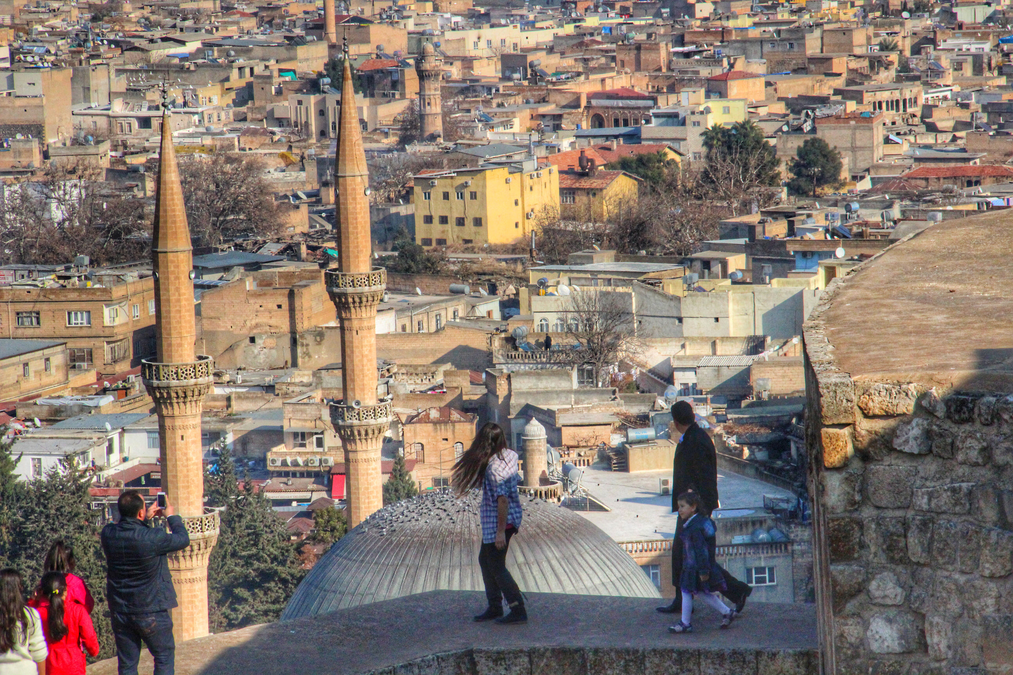 Canon EF-S 18-135mm F3.5-5.6 IS sample photo. View from Şanlıurfa castle - türkiye photography