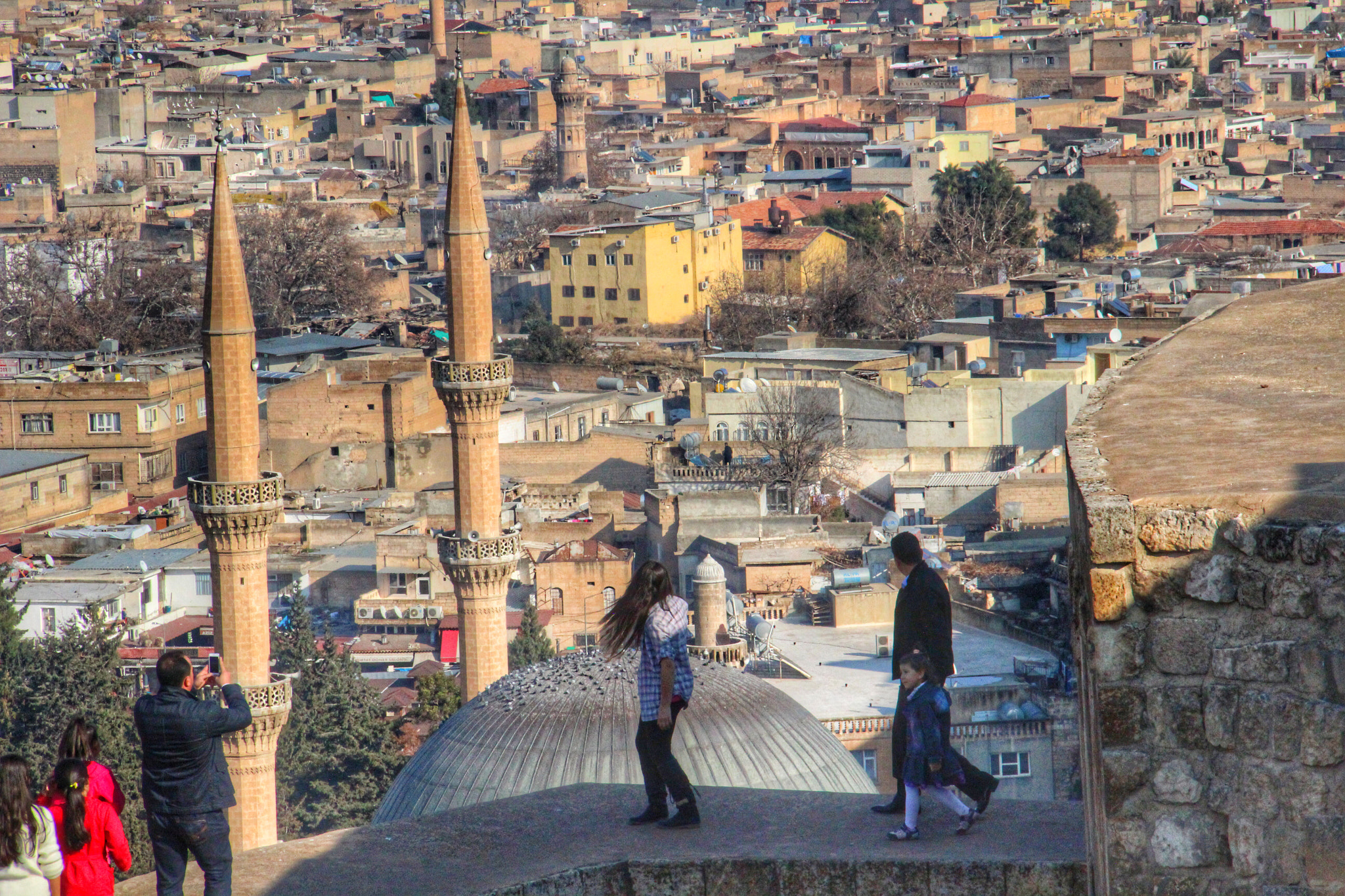 Canon EOS 600D (Rebel EOS T3i / EOS Kiss X5) + Canon EF-S 18-135mm F3.5-5.6 IS sample photo. View from Şanlıurfa castle - türkiye photography