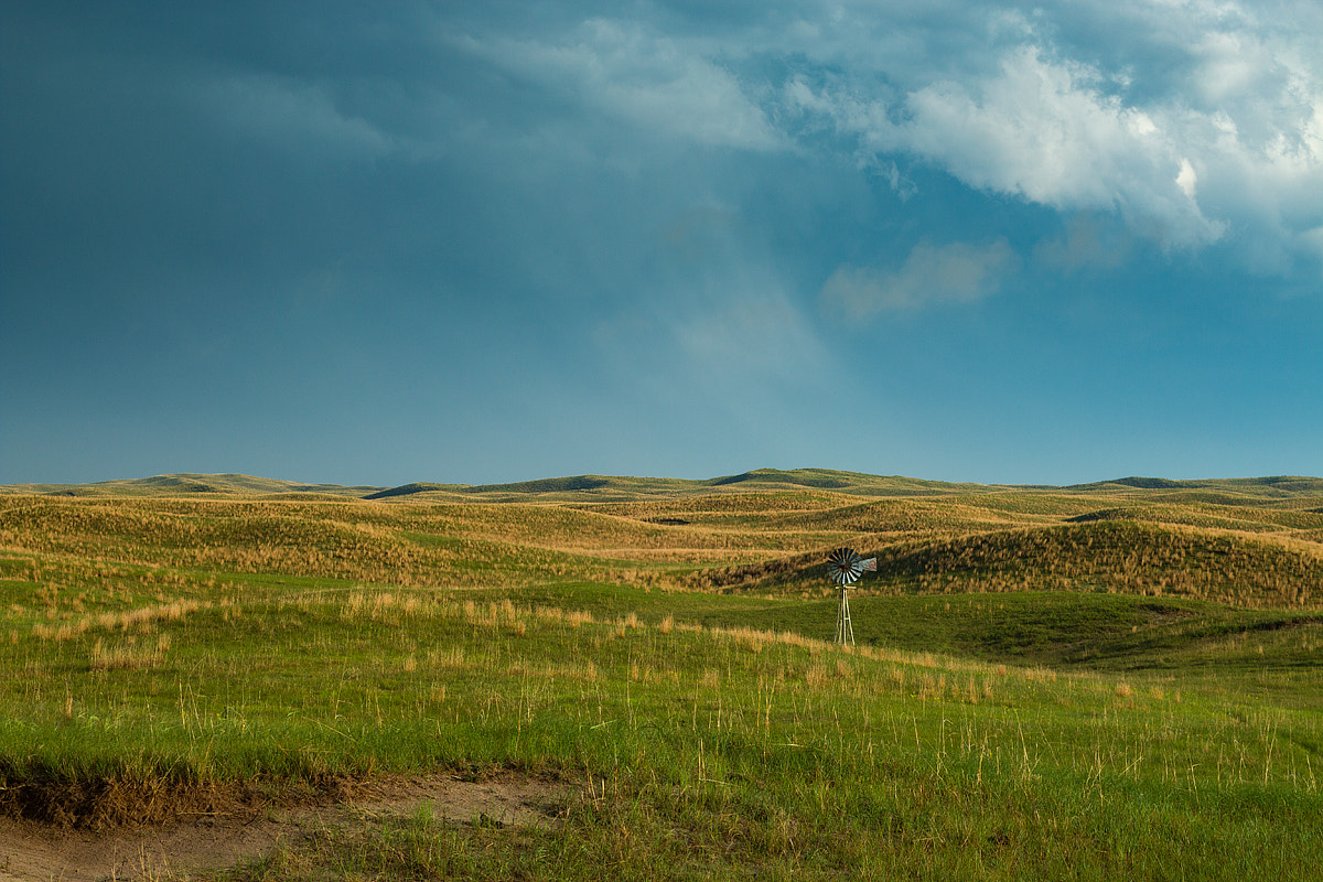 Canon EF 28-90mm f/4-5.6 USM sample photo. The windmill photography