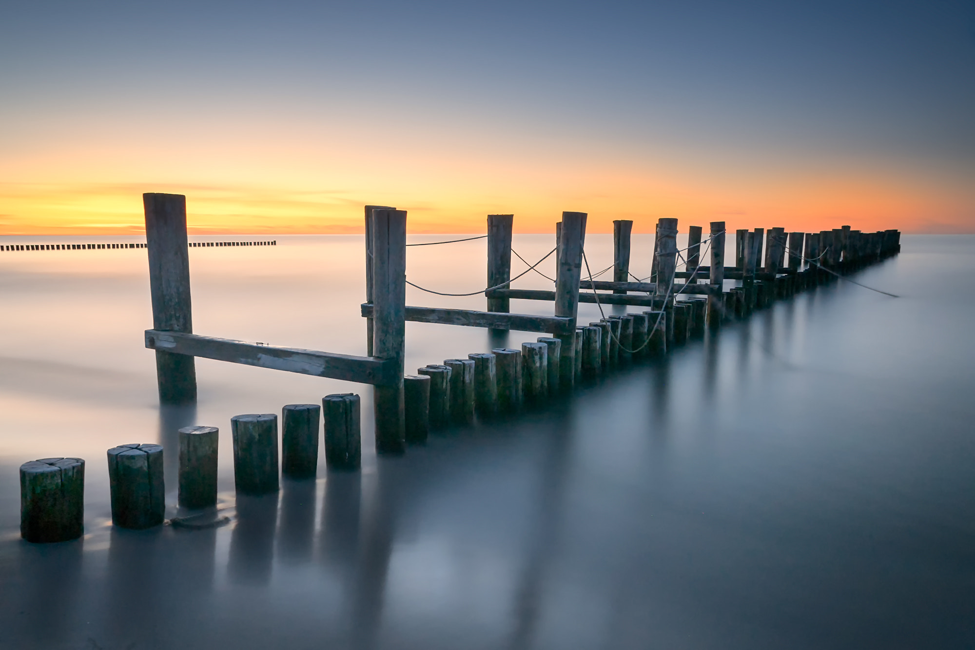 Sony a7 II + Canon EF-S 15-85mm F3.5-5.6 IS USM sample photo. Old pier photography
