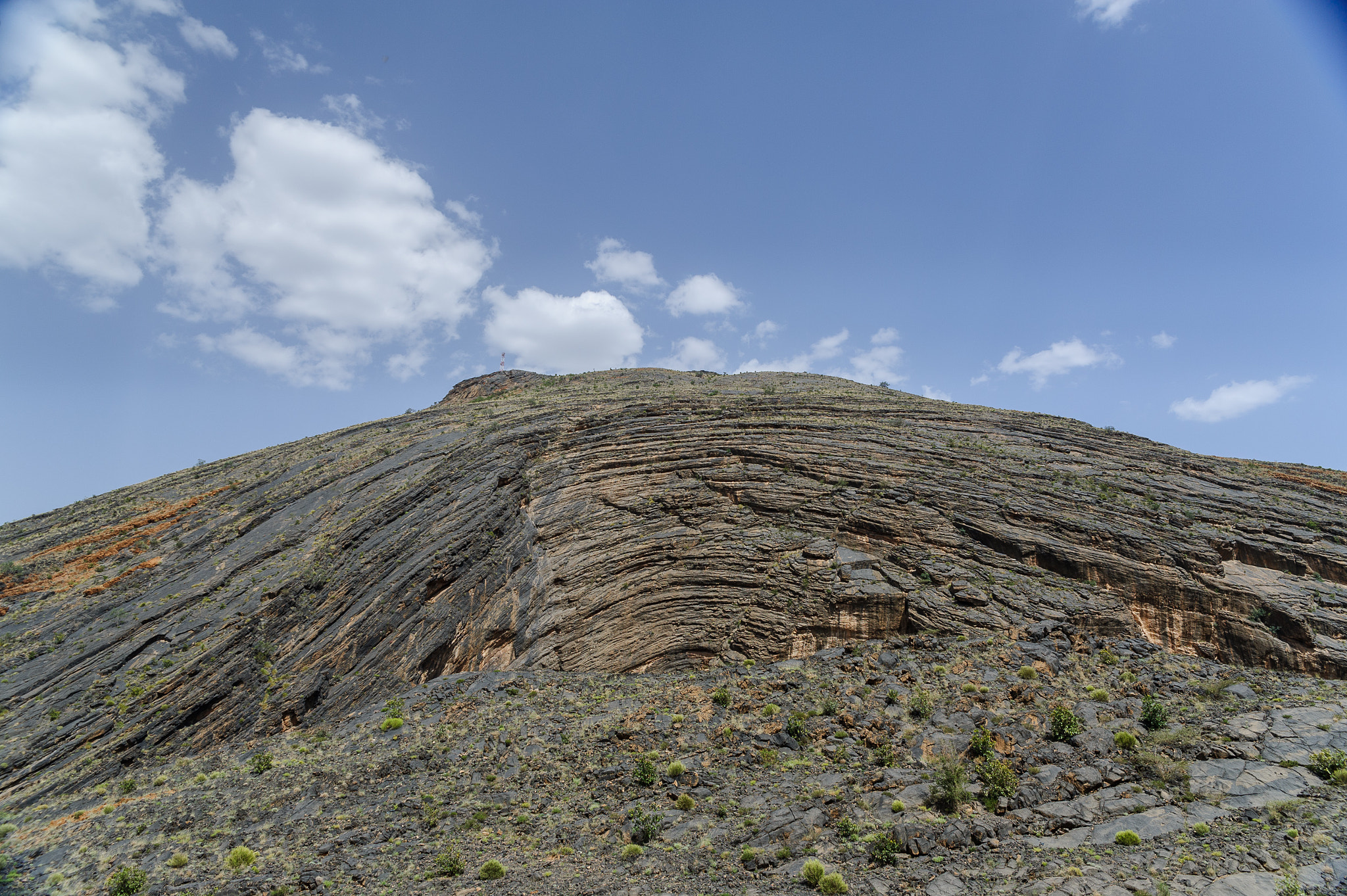 Sigma 24-70mm F2.8 EX DG HSM sample photo. Rock layers photography