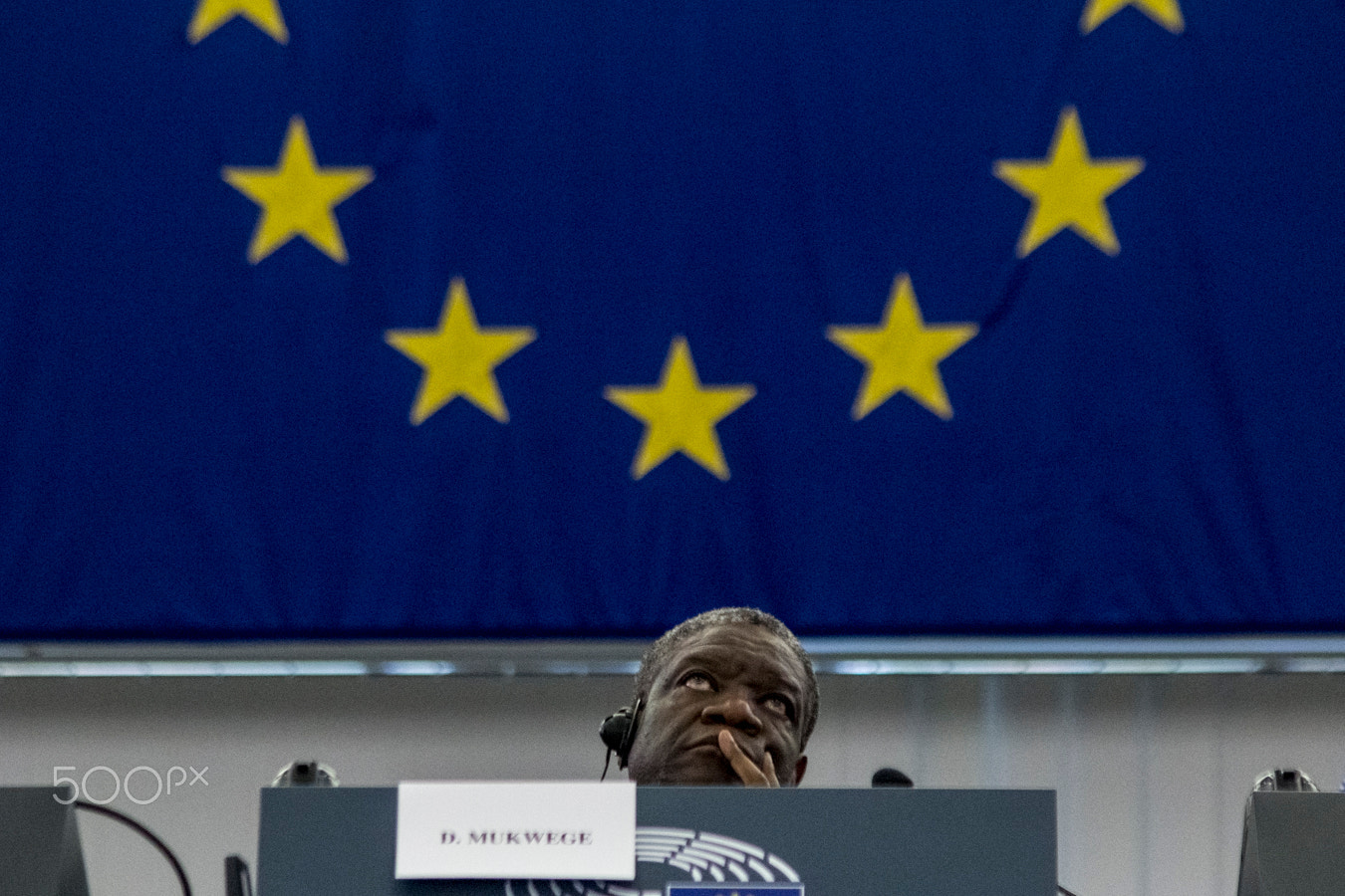 Canon EF 75-300mm F4.0-5.6 IS USM sample photo. Congolese nobel prize nominee dr.mukwege photography