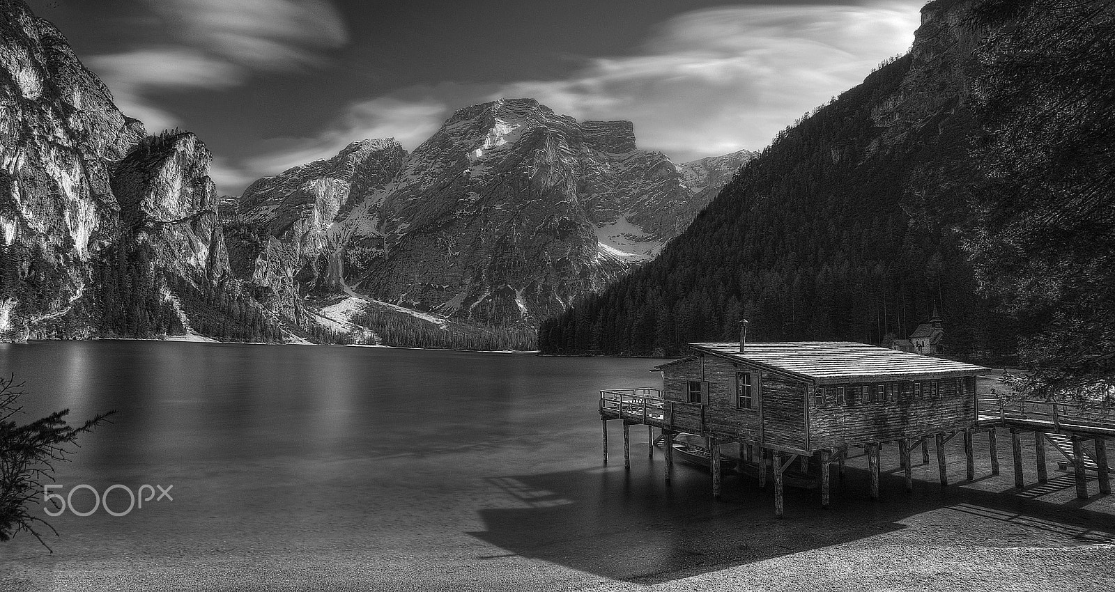 Nikon D3X sample photo. Braies black photography