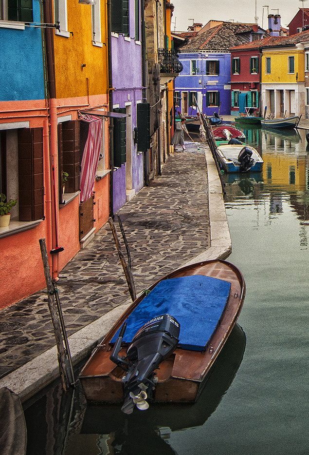 Sony Alpha DSLR-A900 sample photo. The colours of burano photography