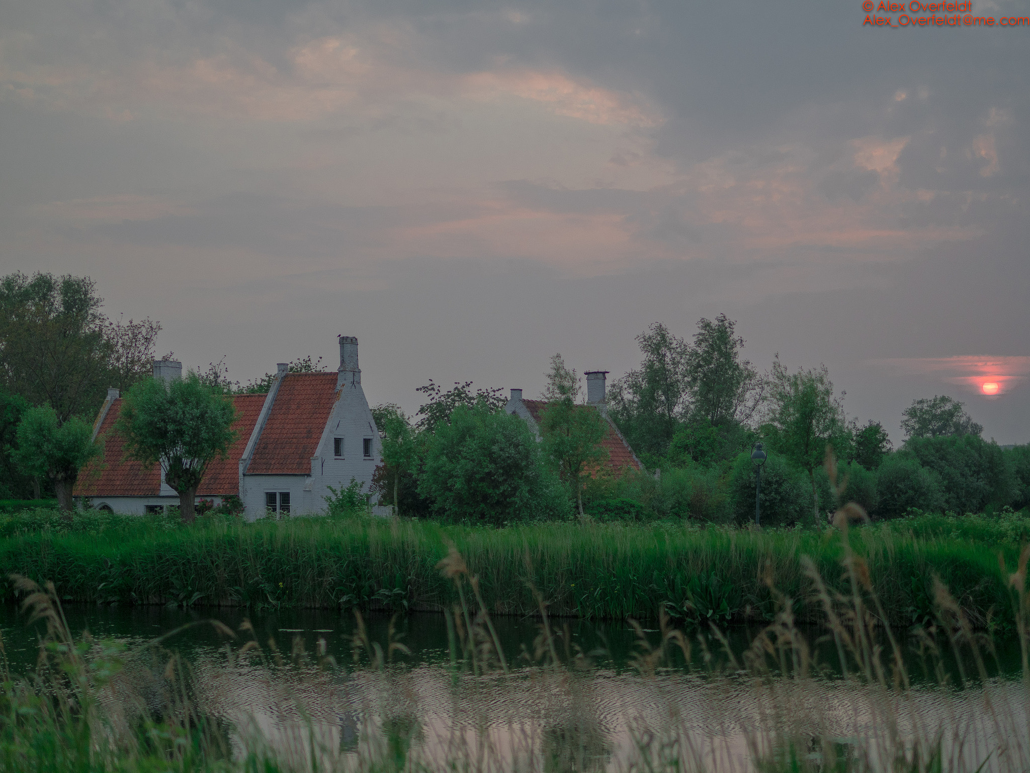 Olympus PEN-F + Panasonic Leica DG Summilux 25mm F1.4 II ASPH sample photo. Sunset at the damse vaart on saturday 27th may 2016 photography