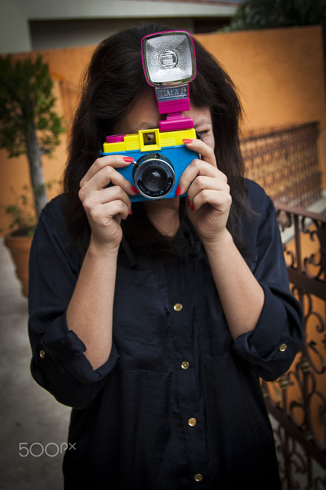 Canon EOS-1D Mark III sample photo. Diana lomo photography