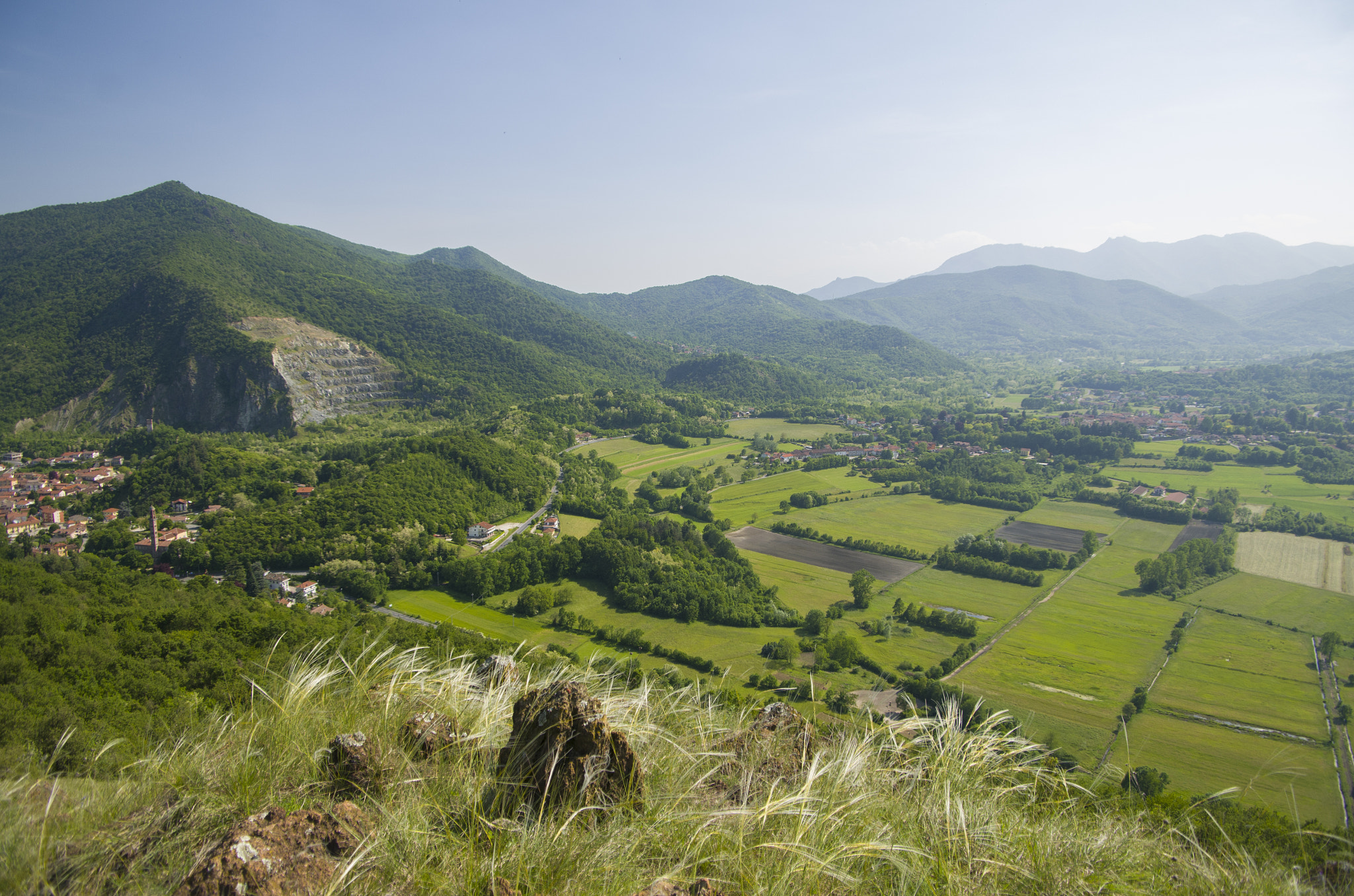 Pentax K-50 + Pentax smc DA 16-45mm F4 ED AL sample photo. View over the valley photography