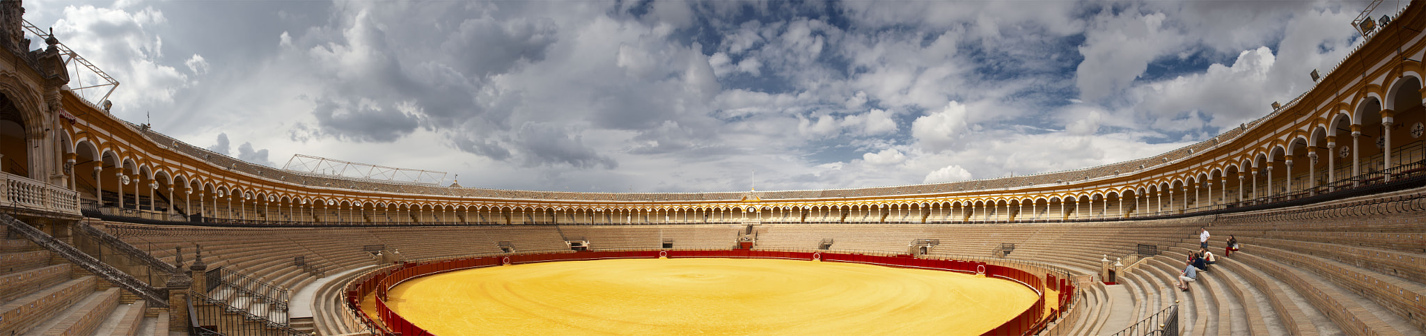 Canon EOS 5D Mark II + Canon EF 24mm F2.8 sample photo. Vacant arena photography