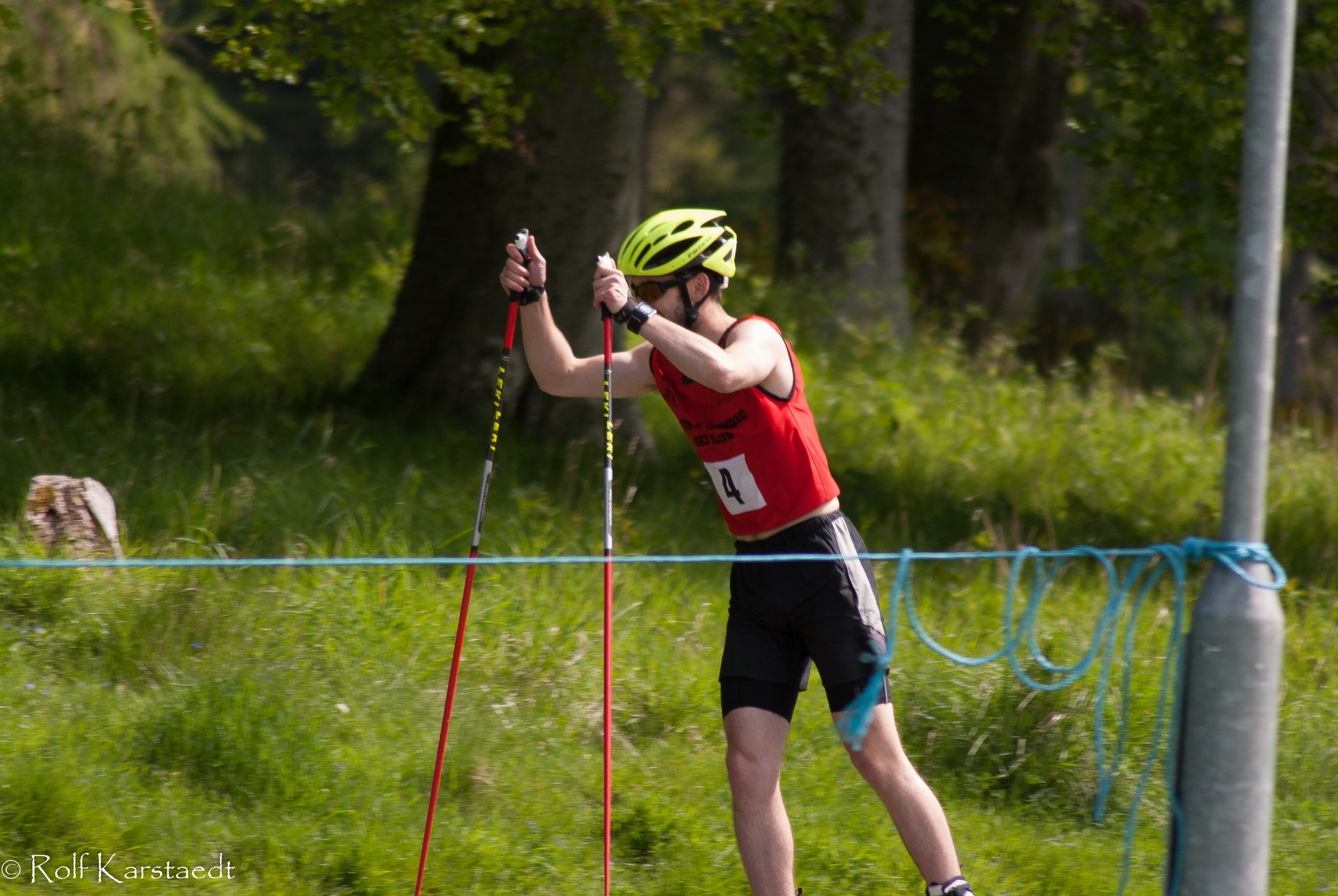 Pentax K-m (K2000) sample photo. Nordic roller ski compertition huntly 01 photography