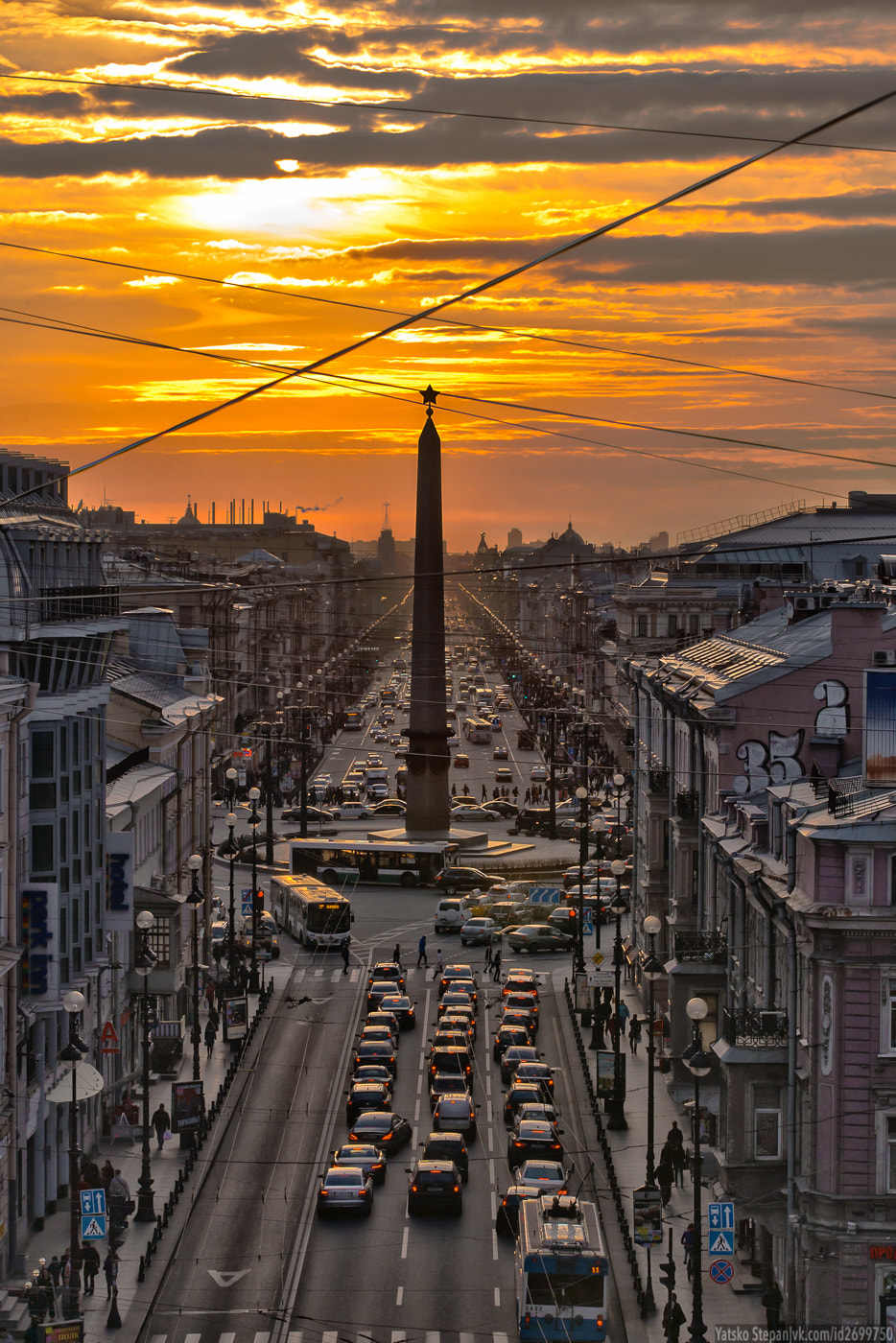 Canon EOS-1D Mark III sample photo. Sunset in st.petersburg photography