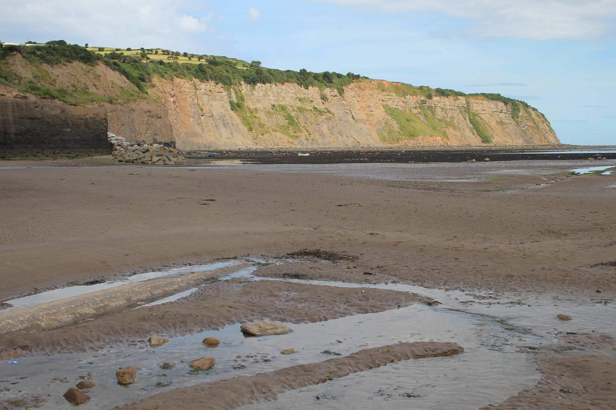 Canon EF-S 18-55mm F3.5-5.6 sample photo. Robin hood's bay, england, uk photography
