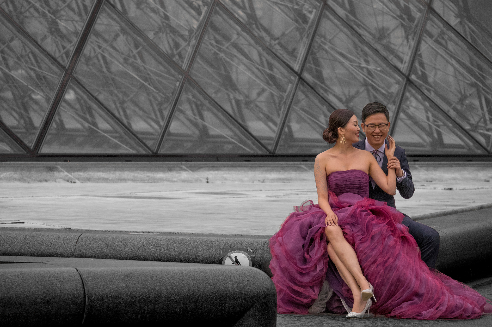 Panasonic Lumix G X Vario 35-100mm F2.8 OIS sample photo. Happy couple photography