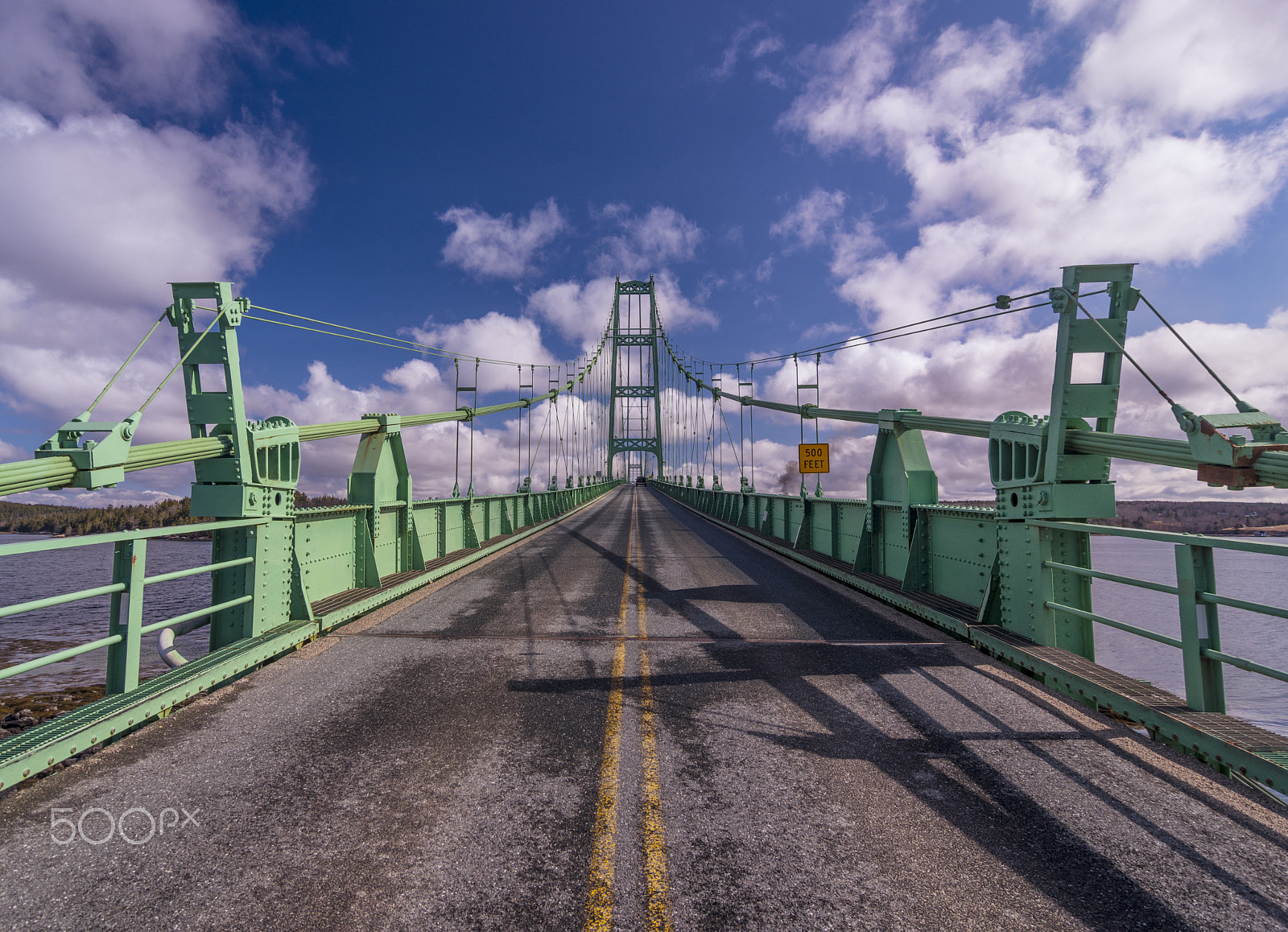 Pentax K-3 + Pentax smc DA 12-24mm F4.0 ED AL (IF) sample photo. Deer isle bridge on a spring day photography