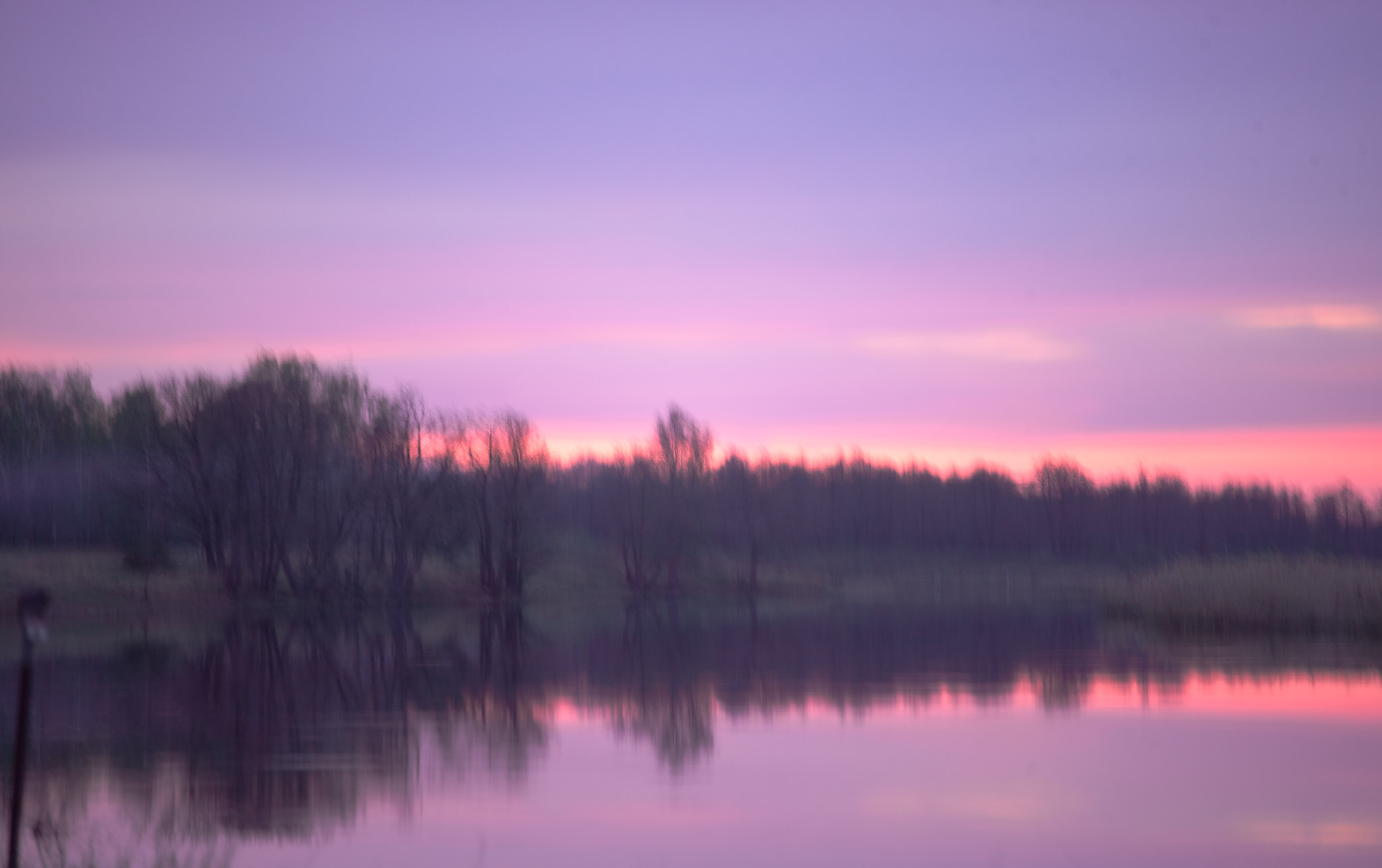 Canon EOS-1Ds Mark III sample photo. Sunset on the river uvod'. photography