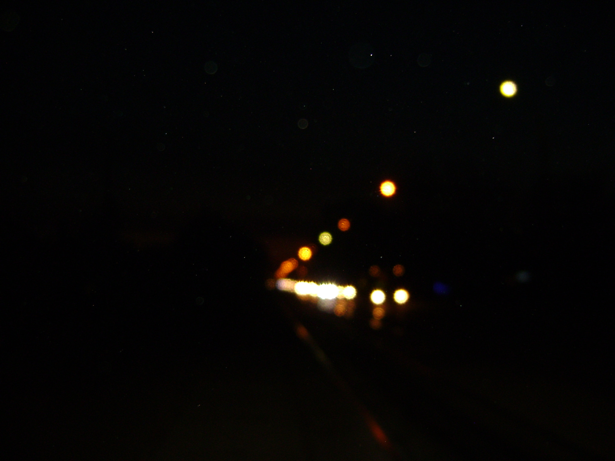 Sony DSC-S730 sample photo. Night road photography