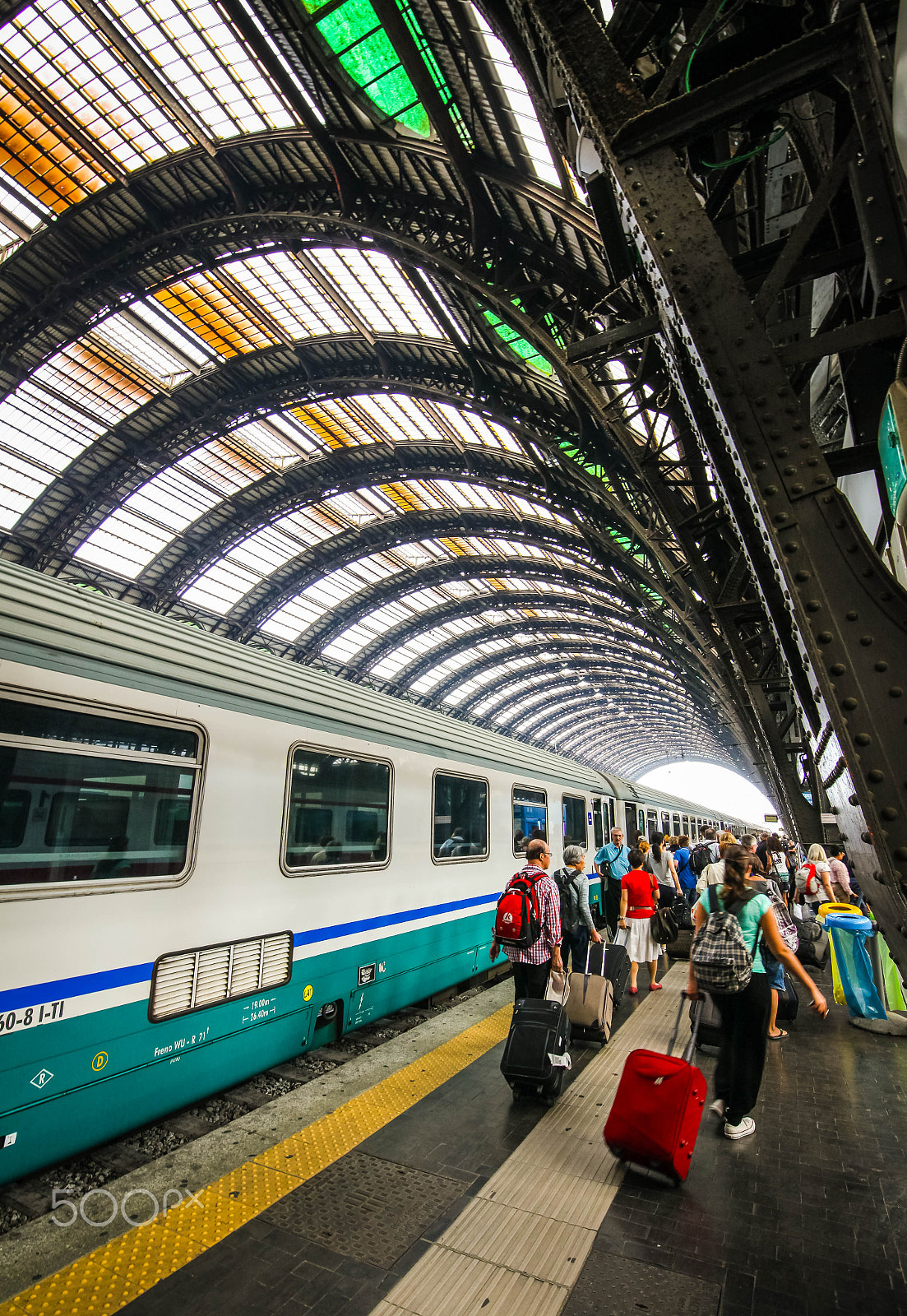 Canon EF 300mm f/2.8L sample photo. So many train stations photography